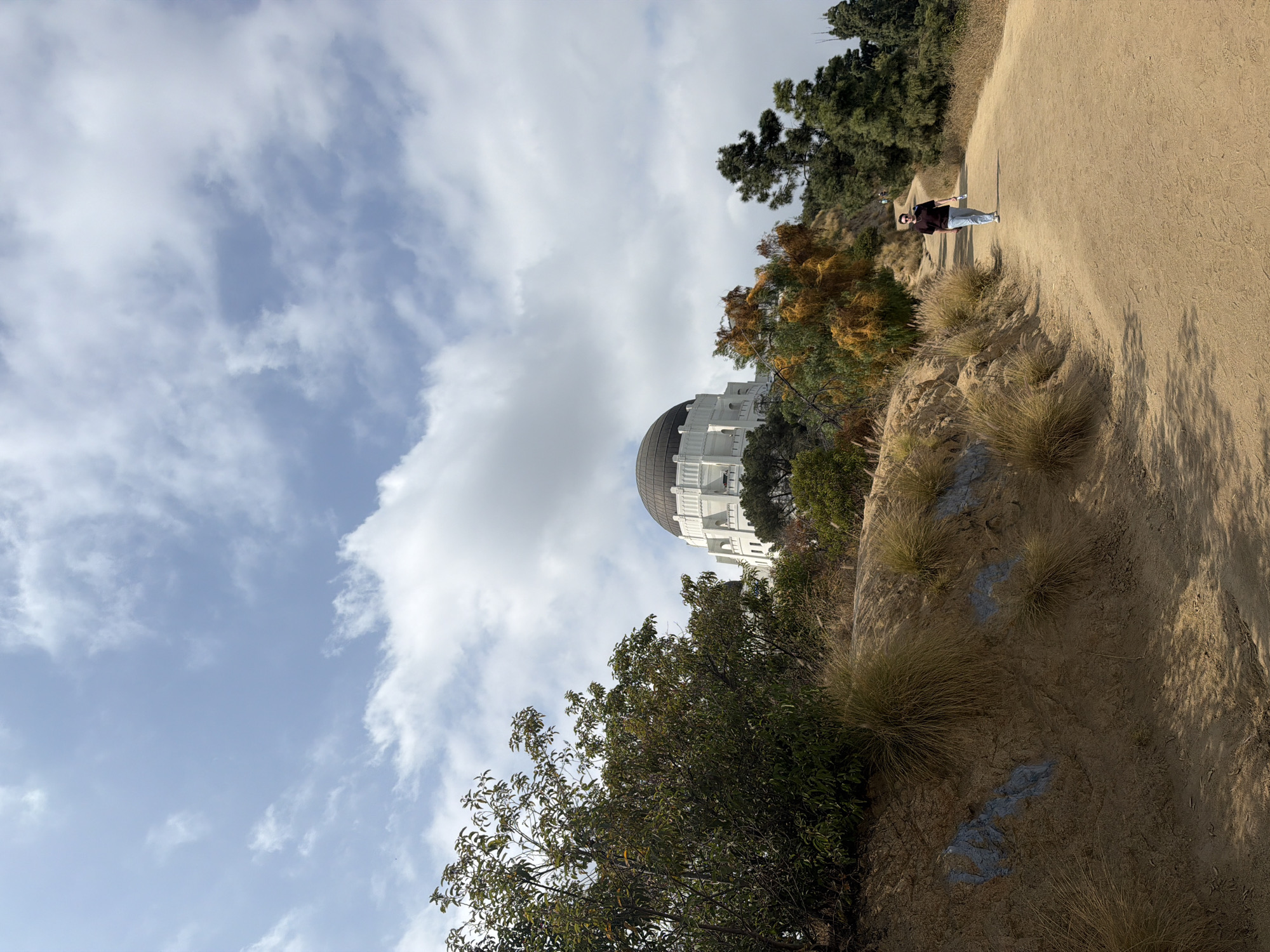 Evening stroll captured near Griffith Observatory in Los Angeles