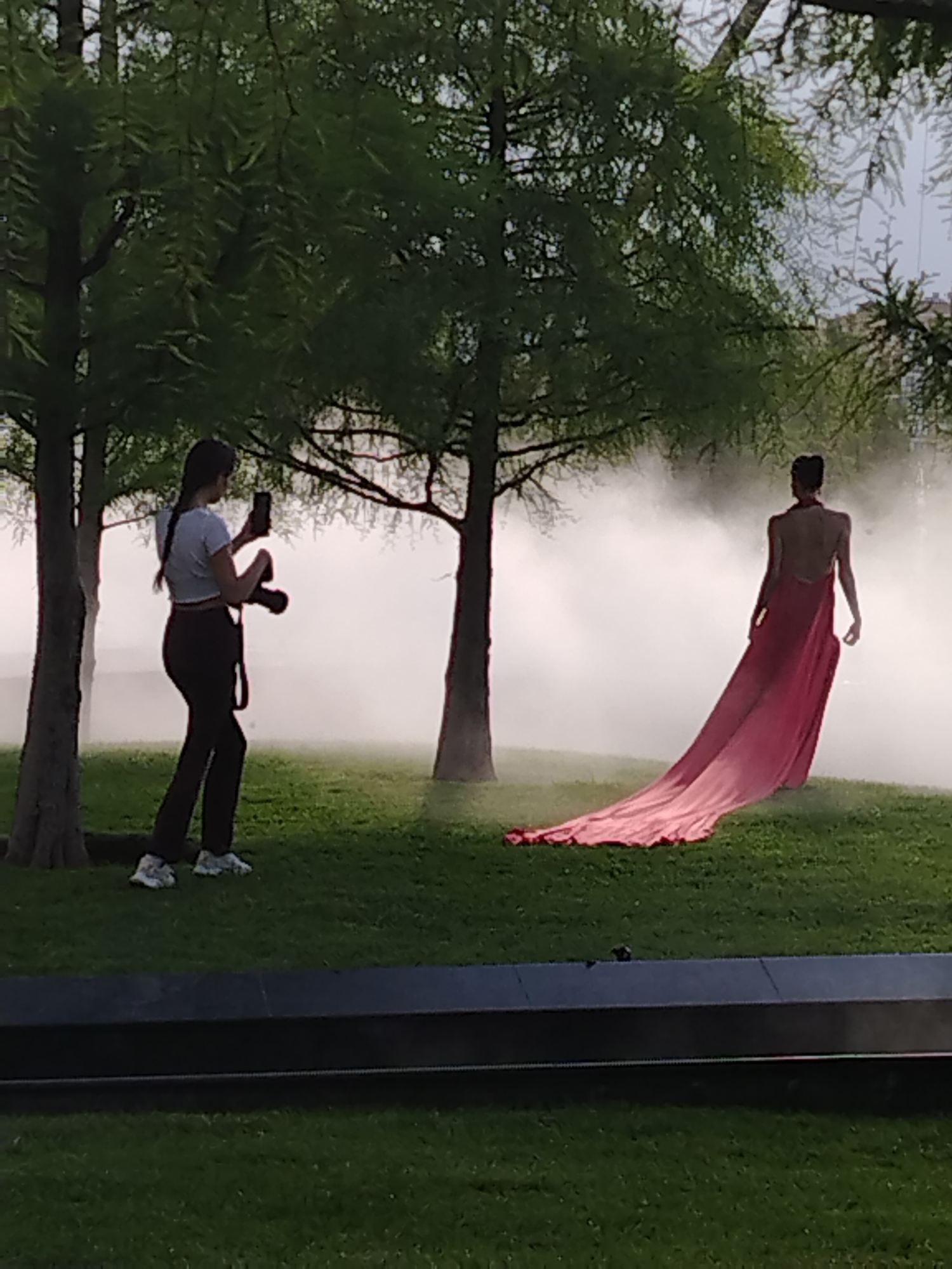 Afternoon park life documented across Krasnodar, Russia