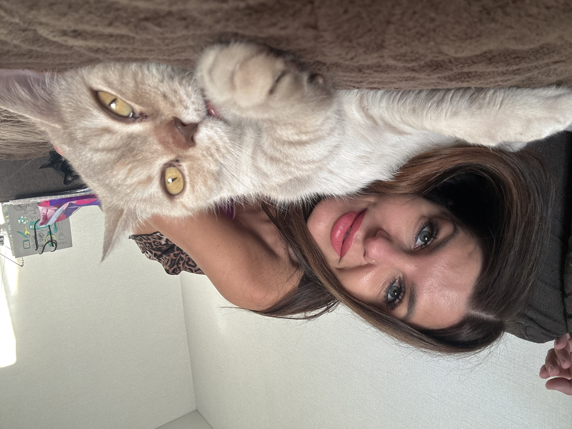 Woman Documents Afternoon With Pets in Chaikovsky, Russia