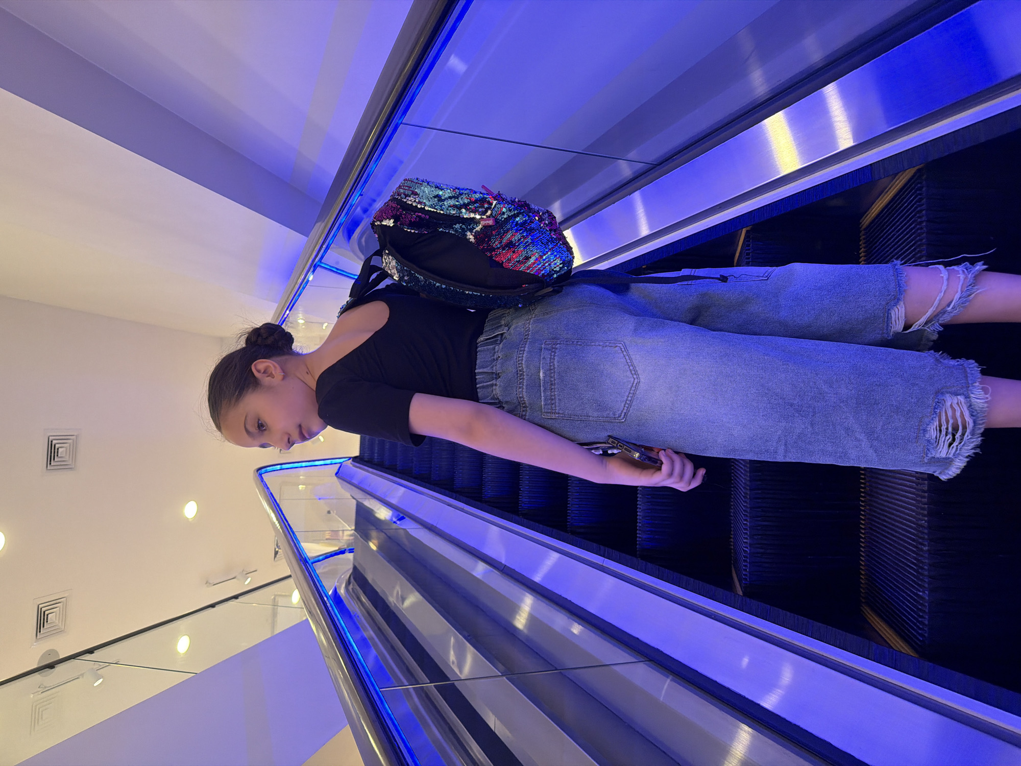 Young girl's afternoon shopping journey documented across Yerevan