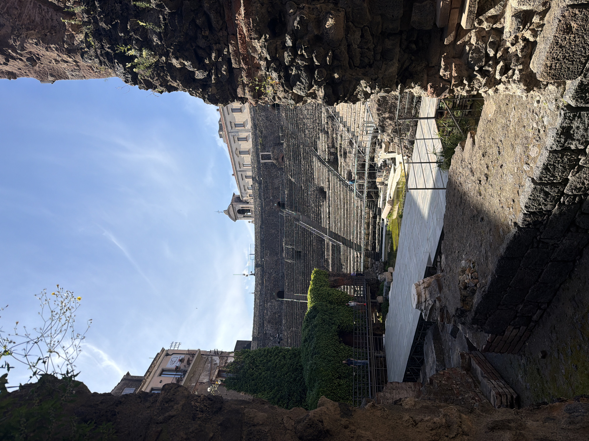Visitor documents extensive cultural tour of historic Catania sites