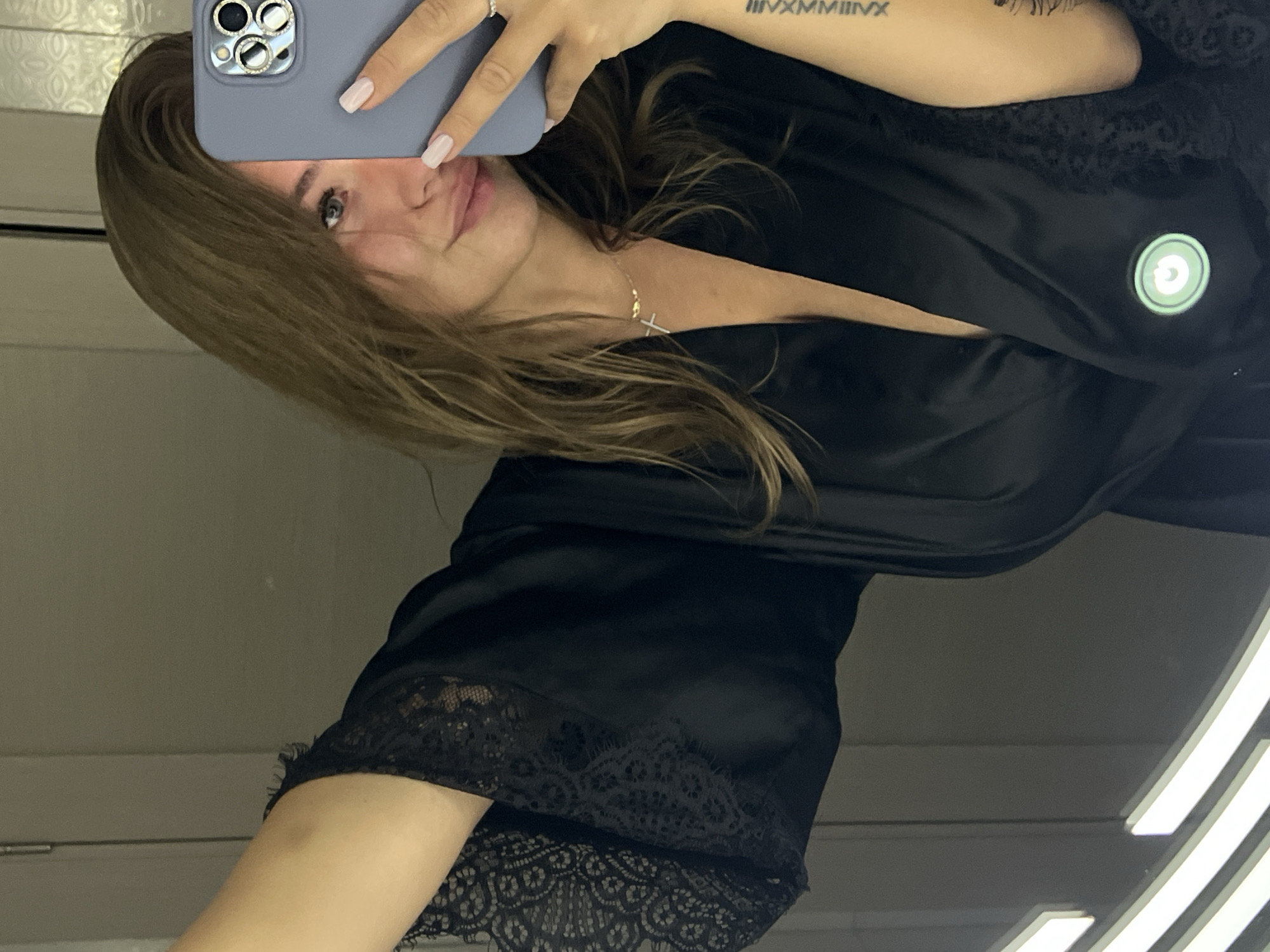 Woman takes bathroom selfies in Budva, Montenegro apartment