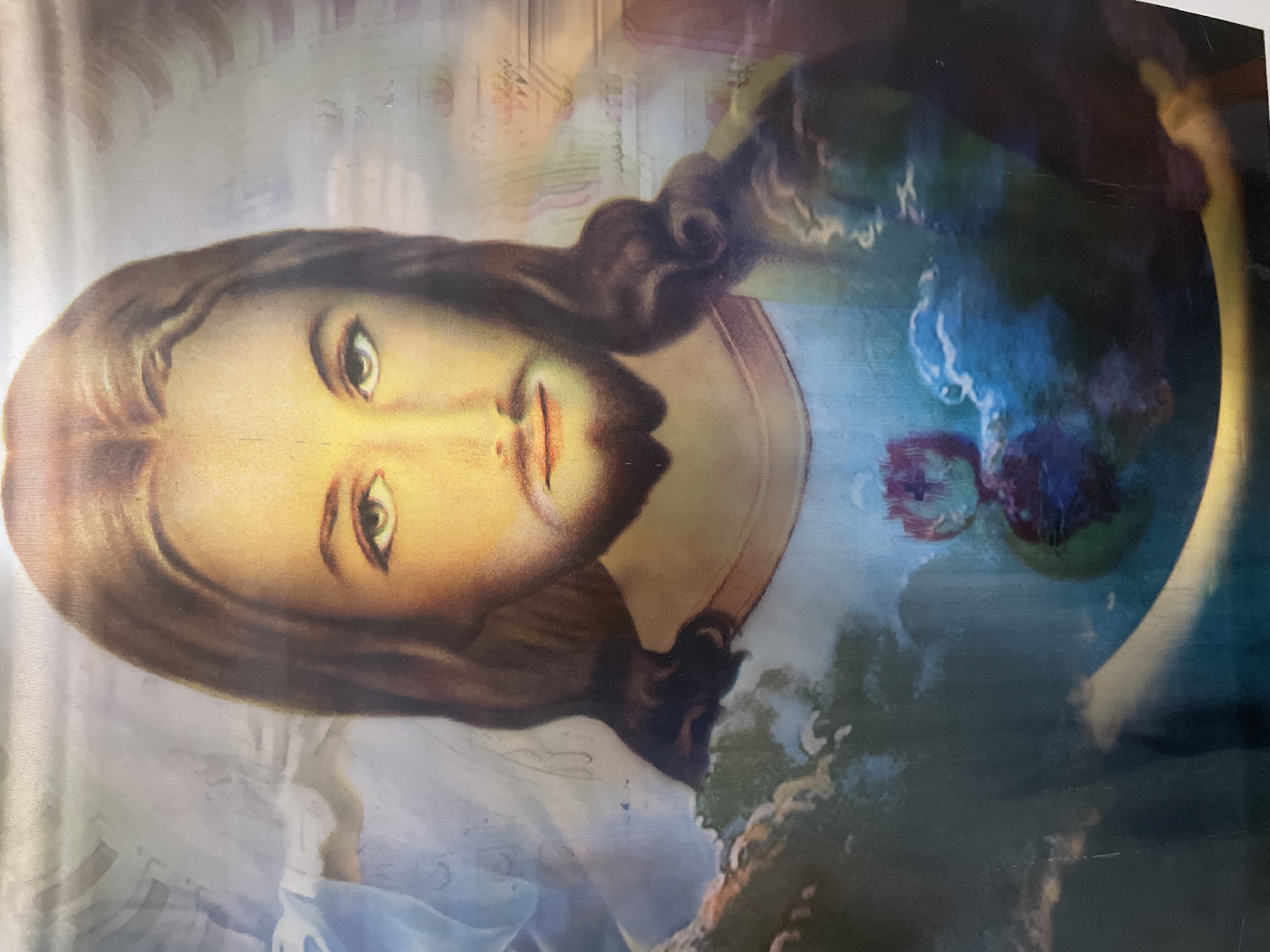 Personal photographs and Christmas decorations documented in Izhevsk