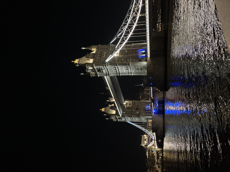 London nighttime scenes documented across Thames and city streets
