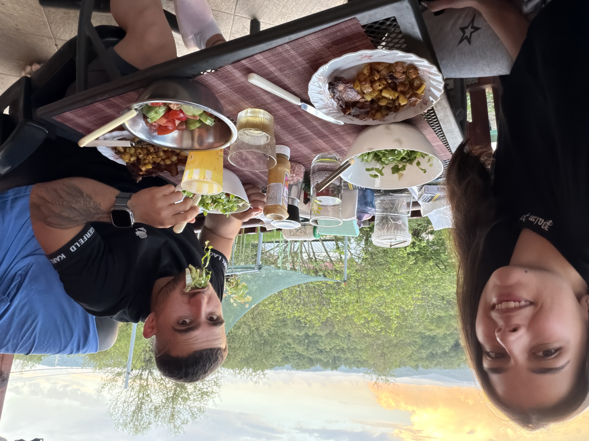 Village life documented: dining, gardens, cats, renovation in Bulgaria