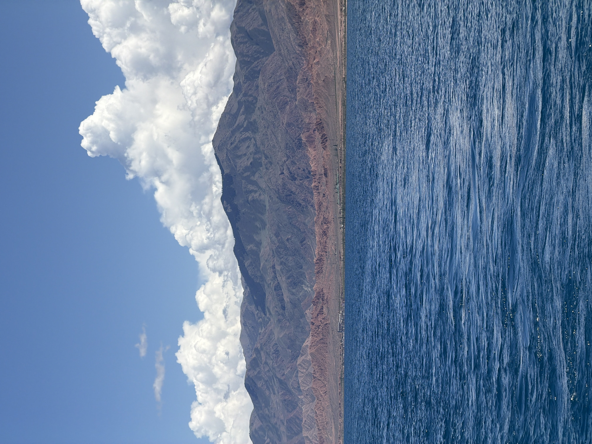 Morning views of Lake Issyk-Kul mountains documented in Kyrgyzstan