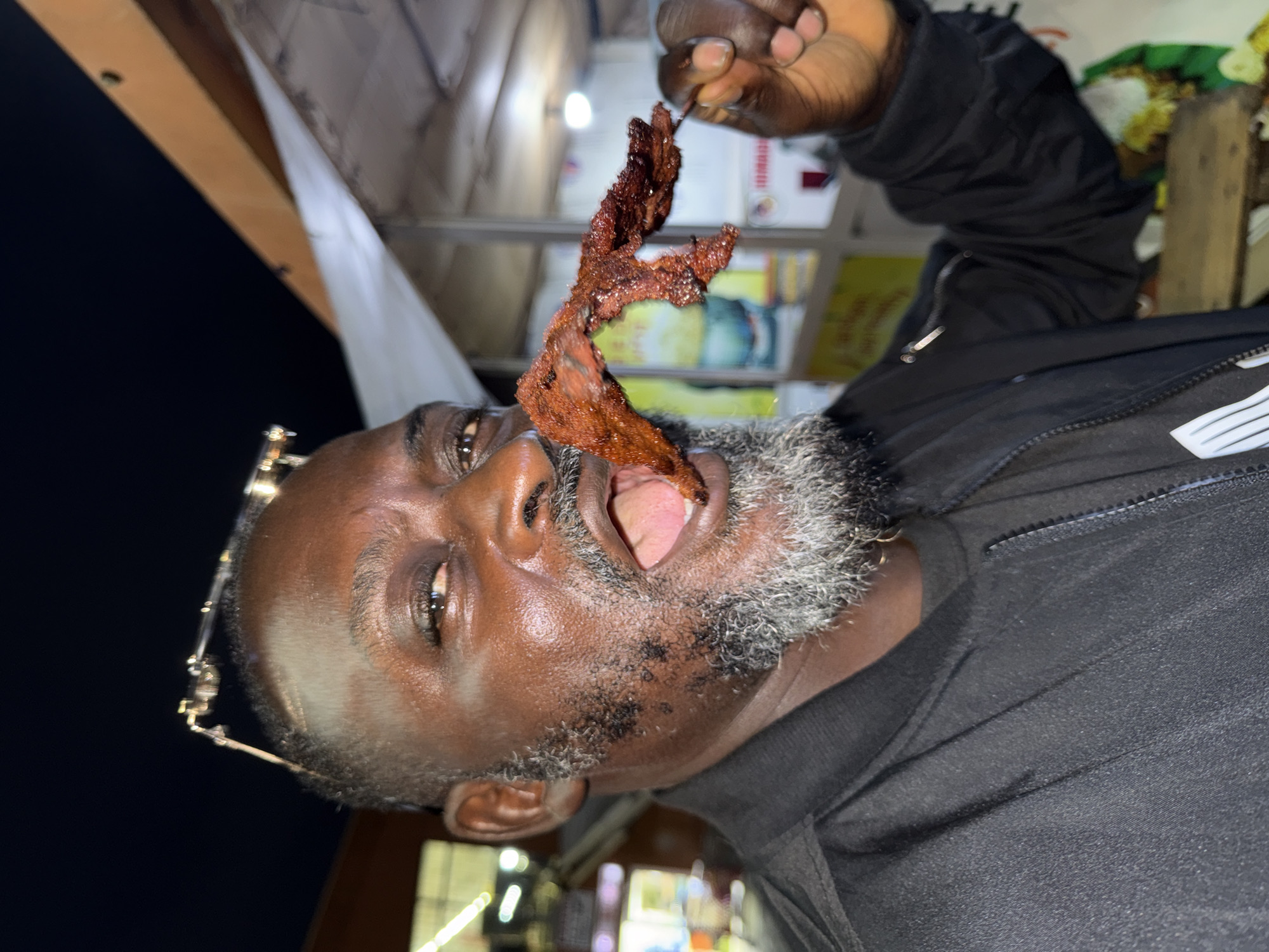 Late-night suya spot doing its thing in Ado, Nigeria