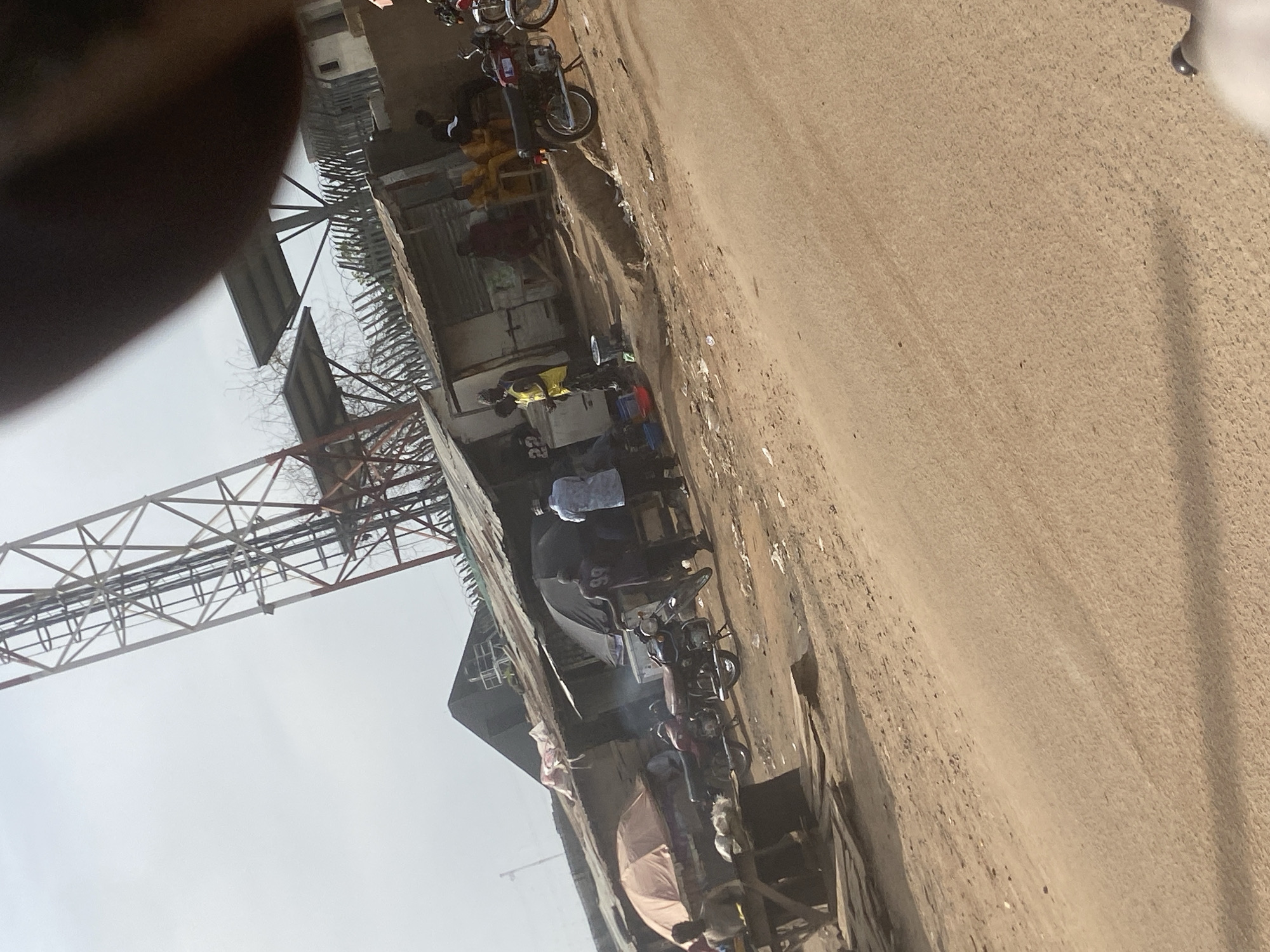 Morning street activity observed in Iddo Tudunwada, Nigeria