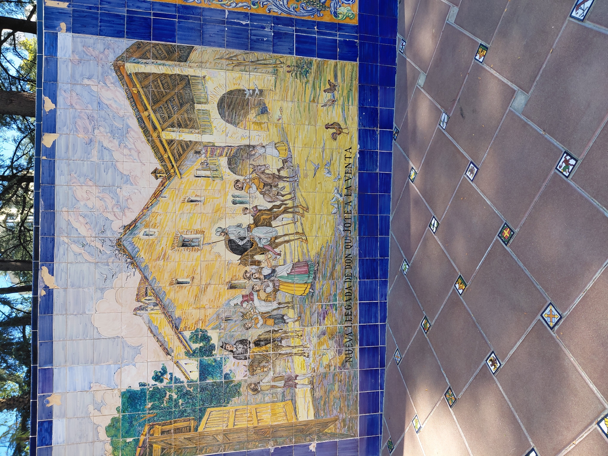 Historical tile murals documented in Mendoza, Argentina