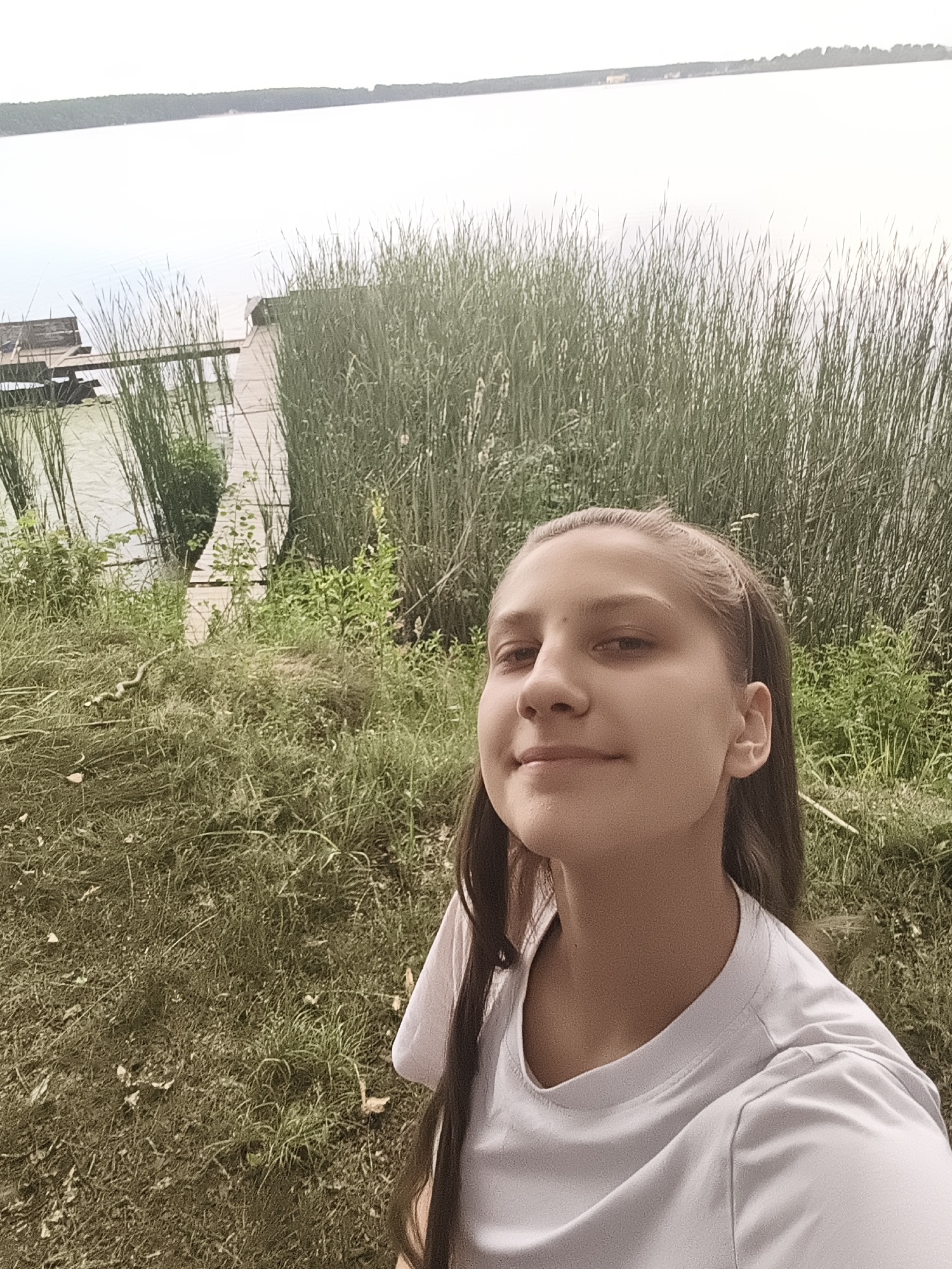 Lakeside camping day in rural Belarus, summer 2026