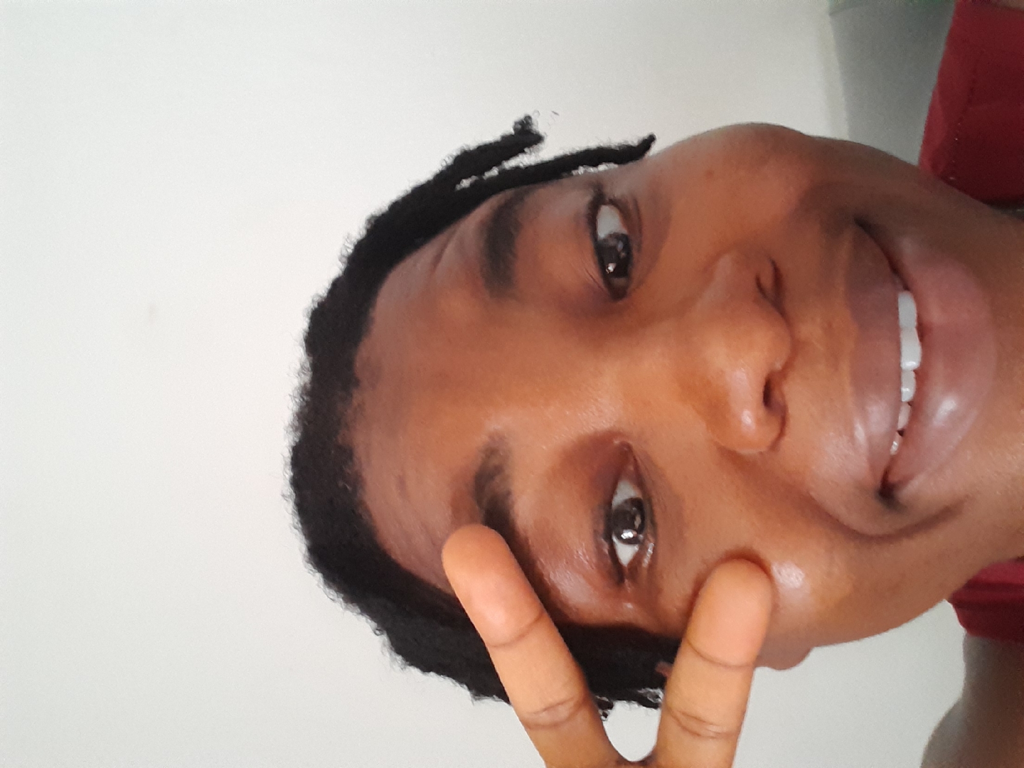 Portrait photograph captured in Umuigbekwo, Nigeria shows smiling person