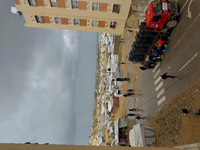 War damage and displacement camps documented in Khan Yunis
