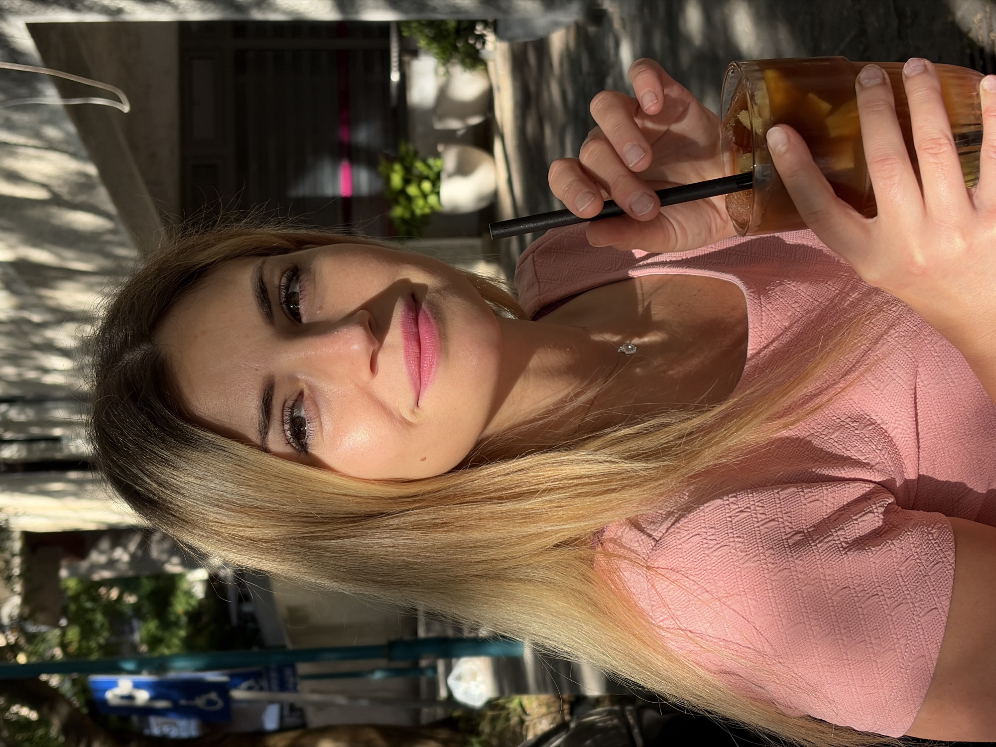 Coffee and café details on a Budva morning