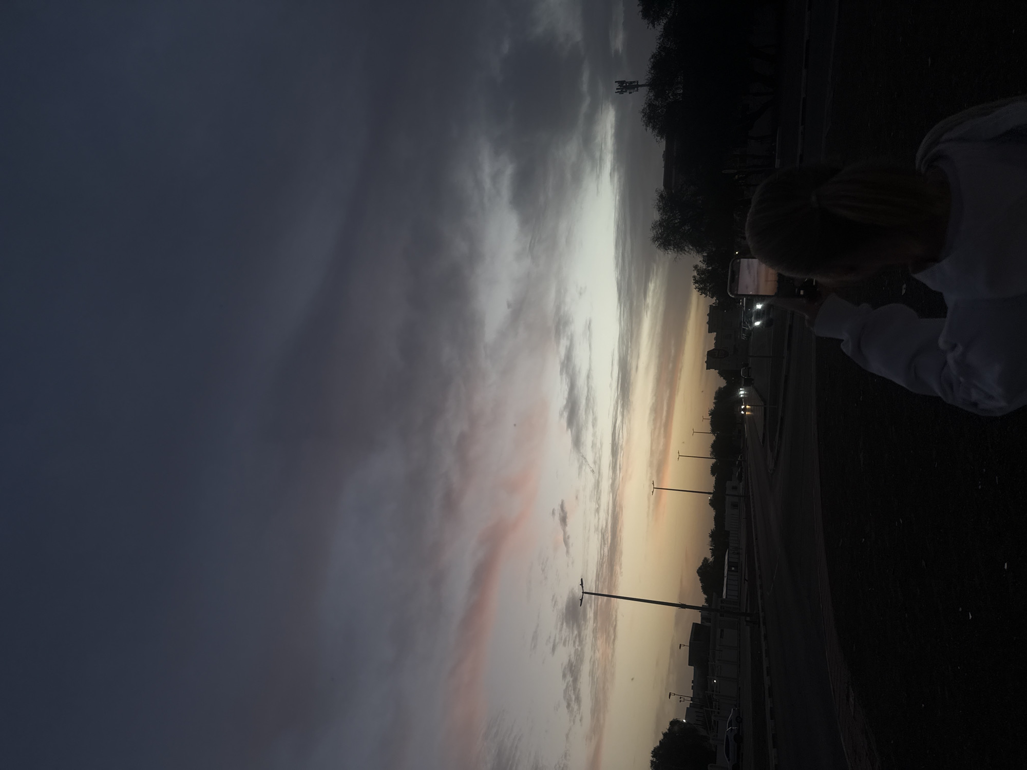 Resident captures dramatic sunset on smartphone in Al Jimi