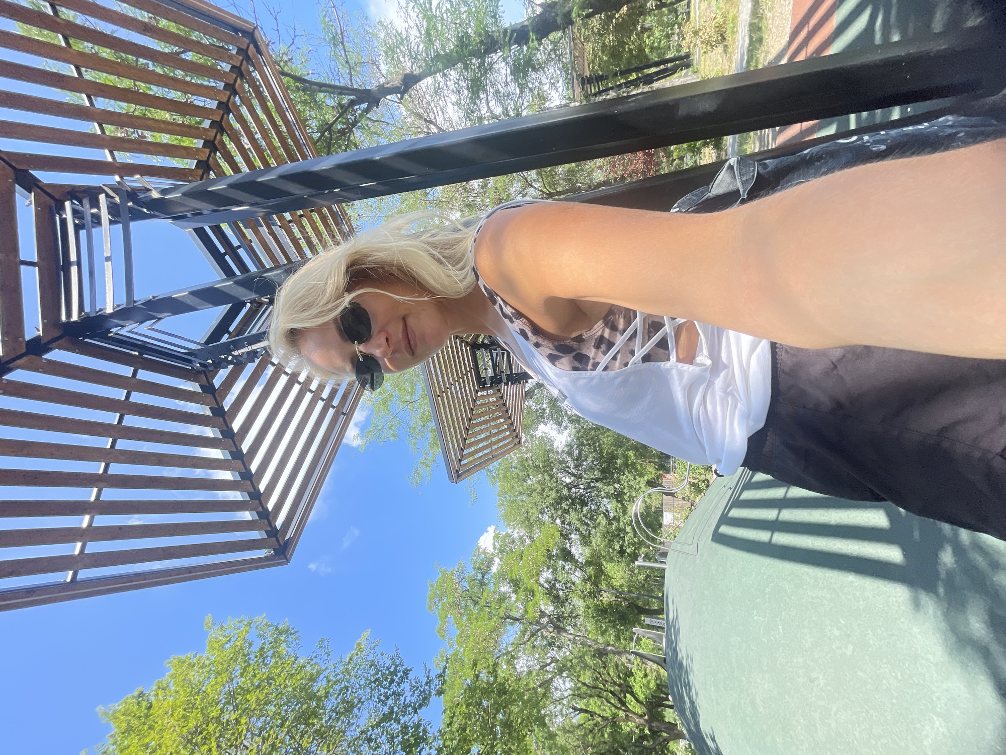 Playground and Ferris wheel fun at a Novorossiysk park