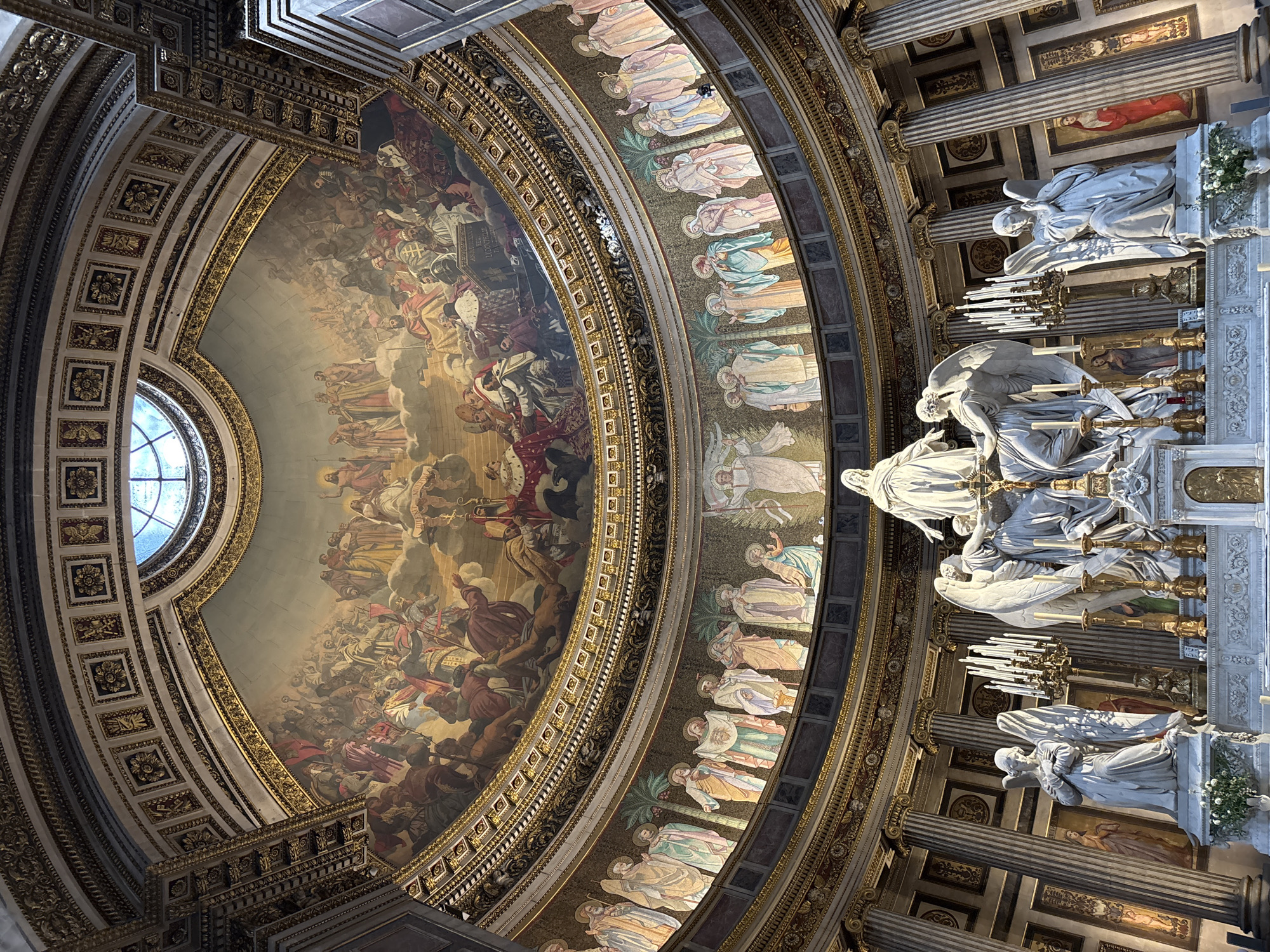 Inside Paris's grandest monuments: domes, gilding, and painted ceilings