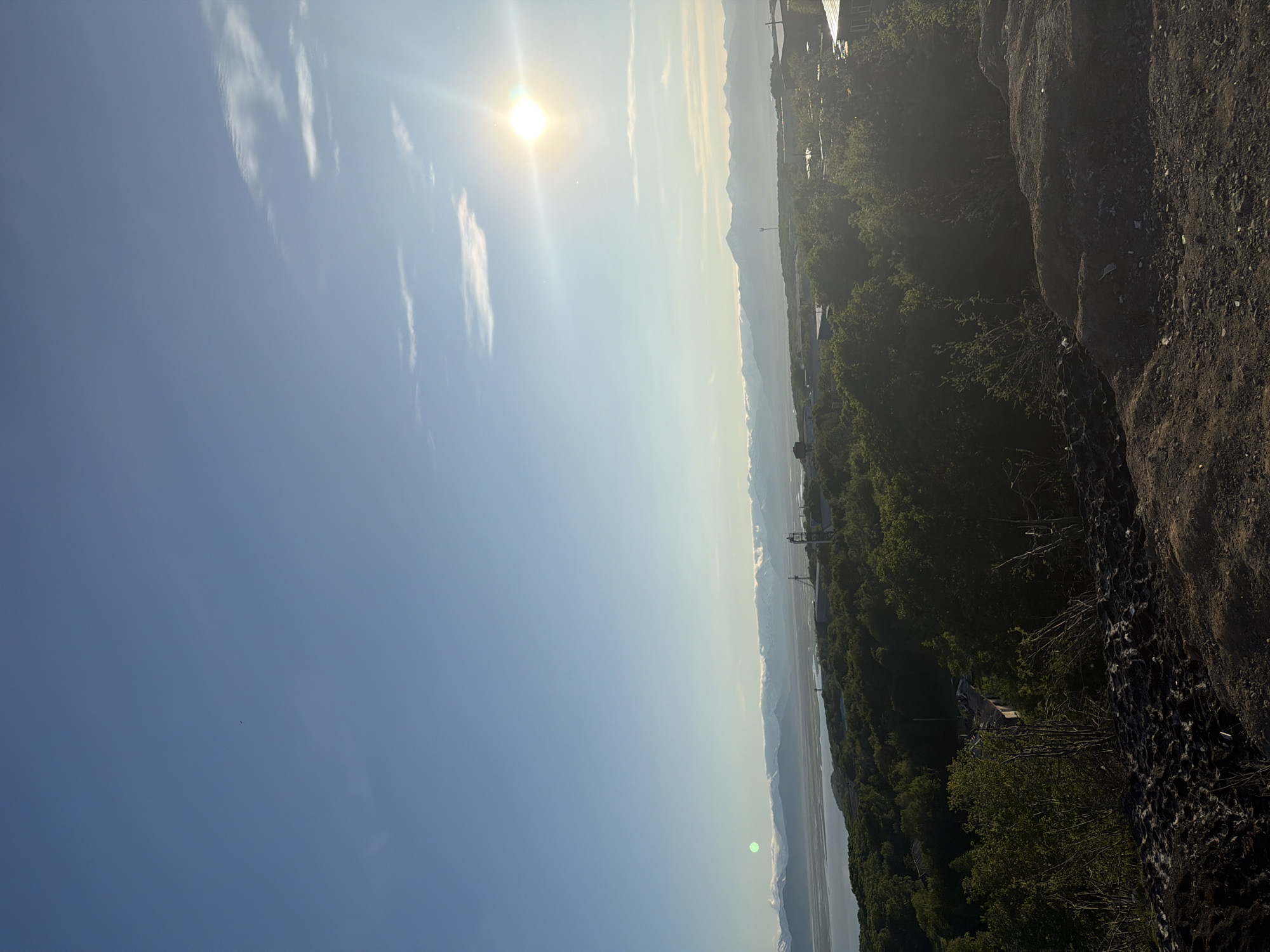 Panoramic views over Avacha Bay and Kamchatka's volcanic skyline