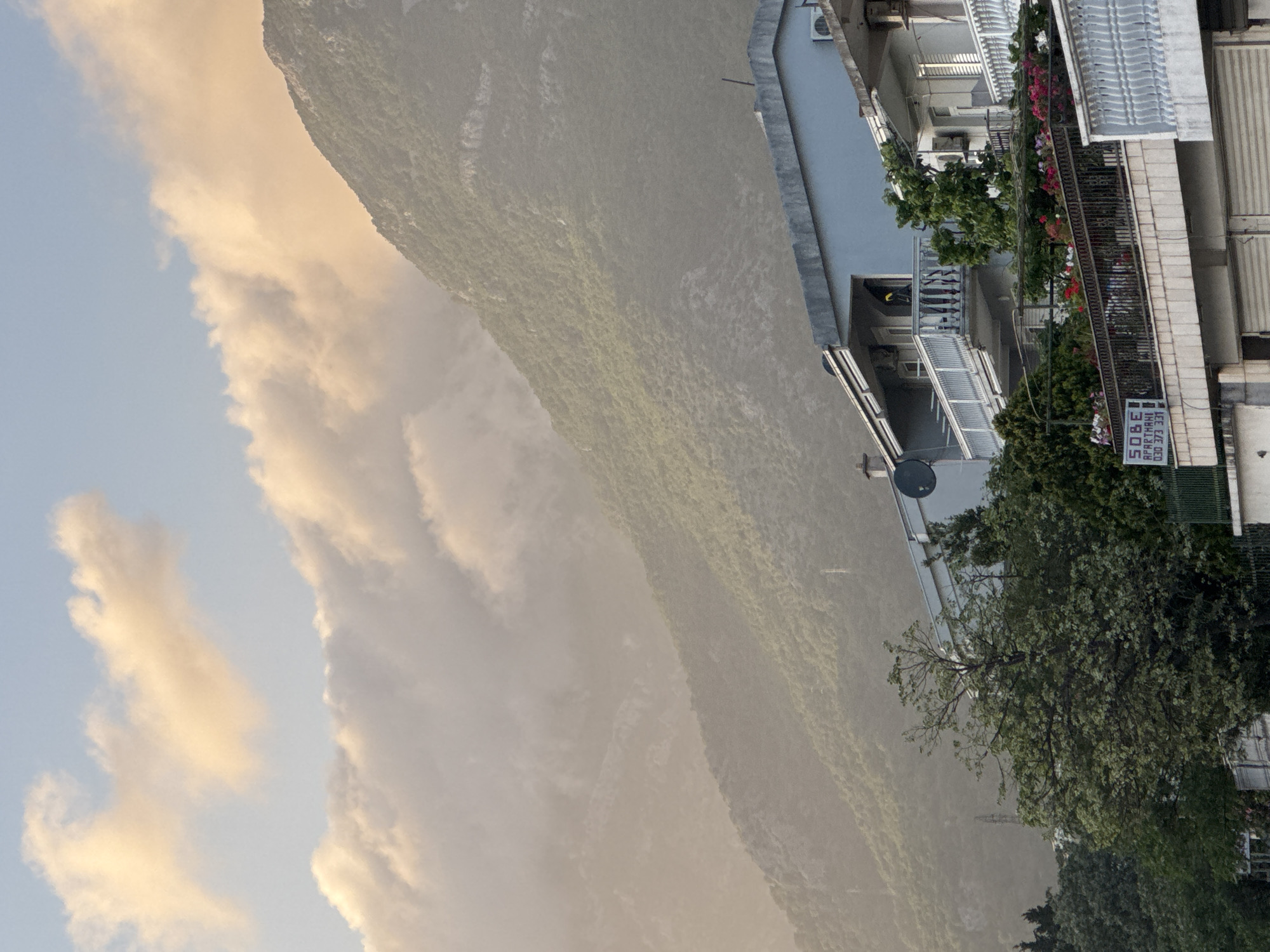 Daytime mountain views captured in Sutomore, Montenegro