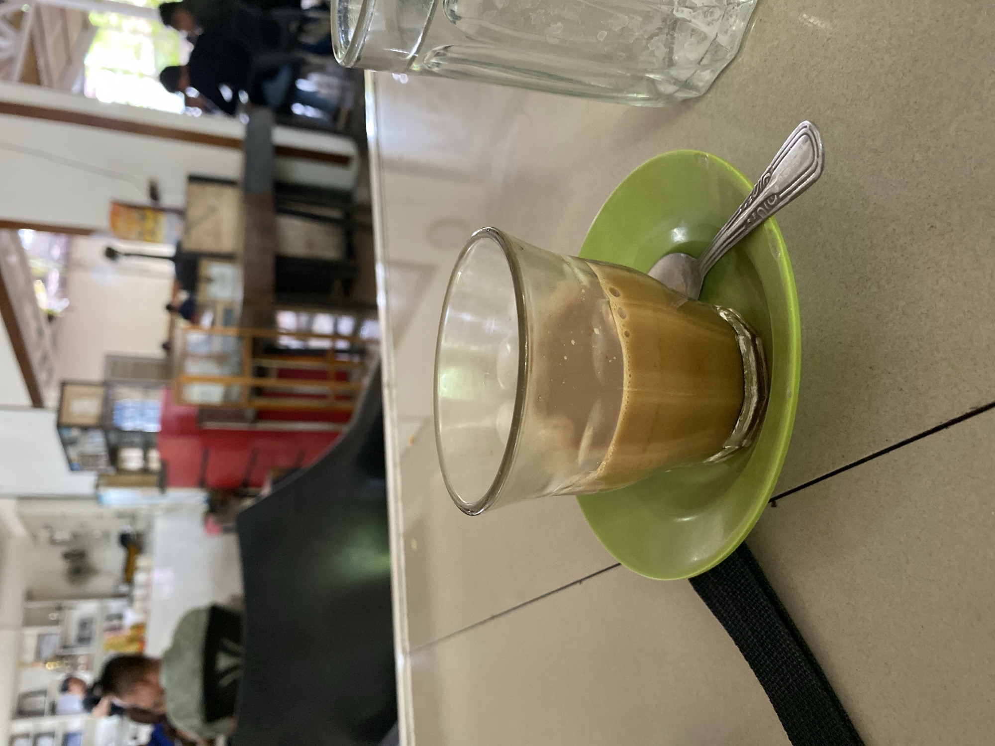 Morning Coffee Break Documented at Lhokseumawe Cafe