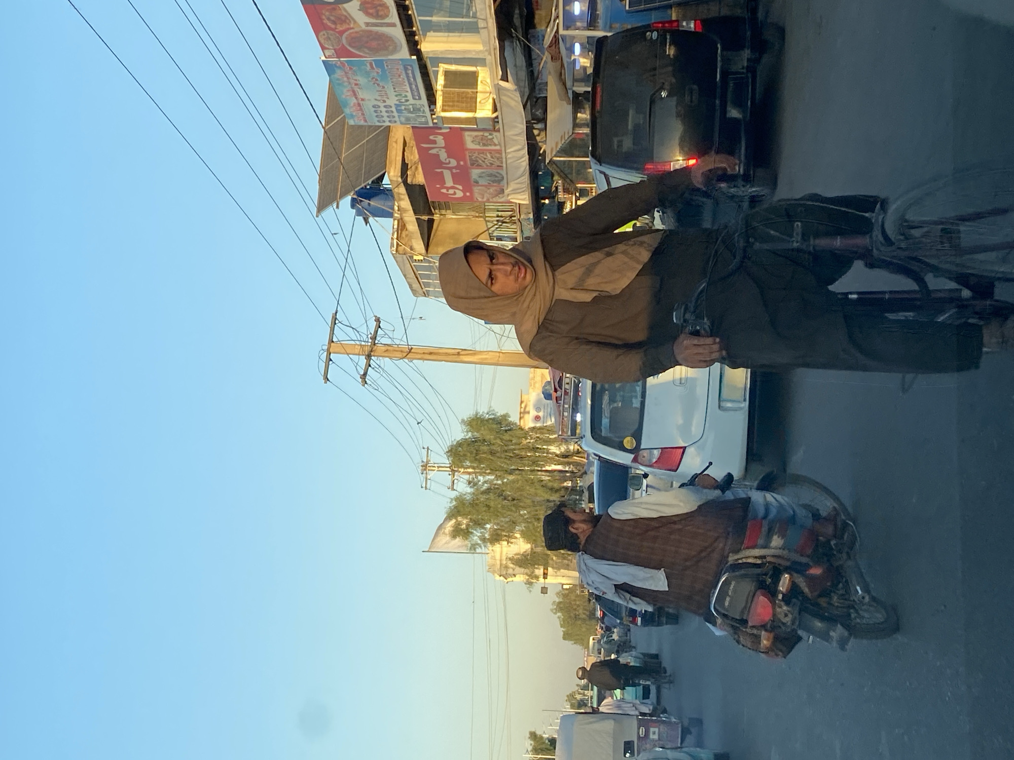 Afternoon street life in Kandahar, Afghanistan