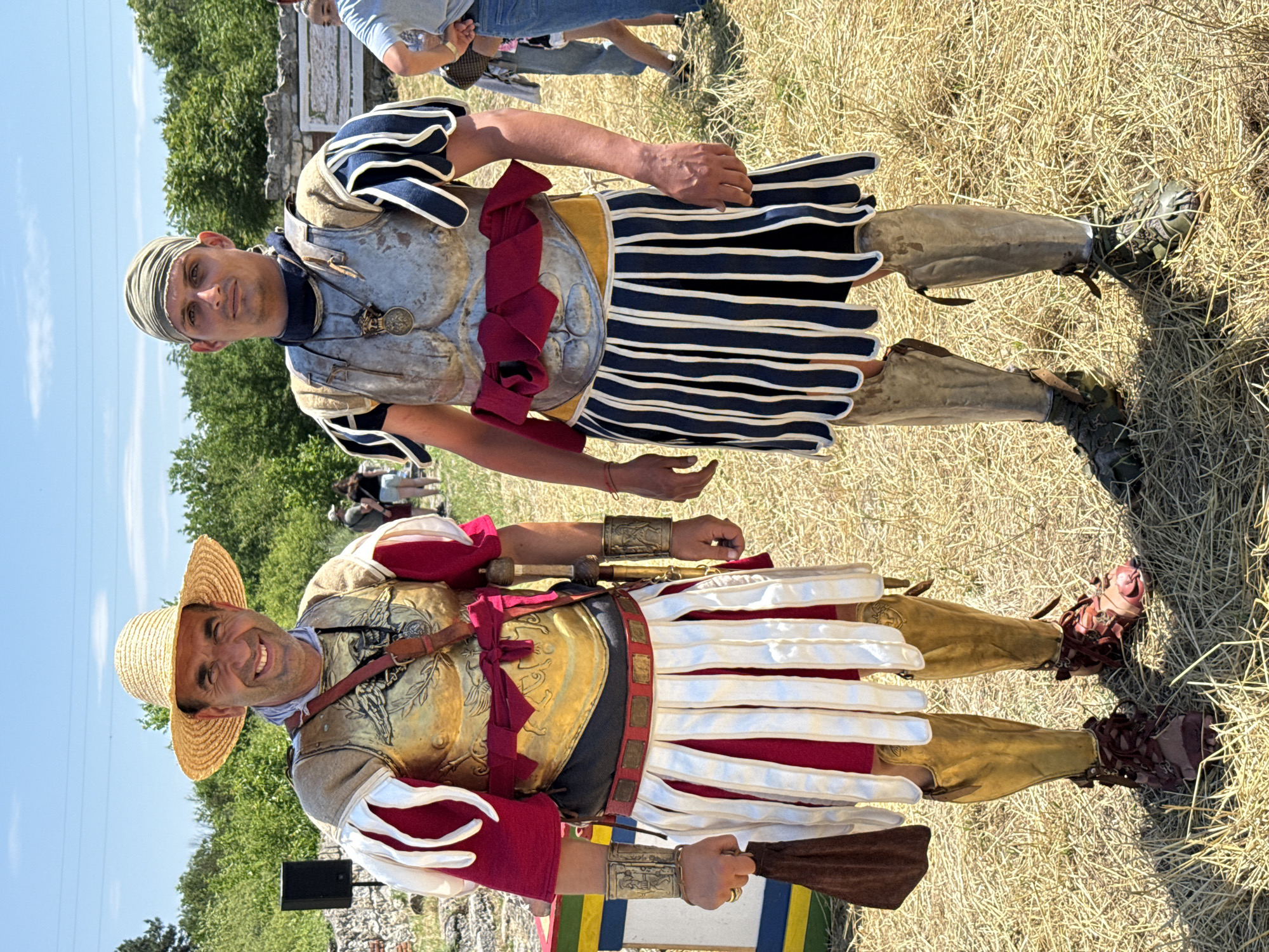 Historical reenactment event held in Gigen, Bulgaria