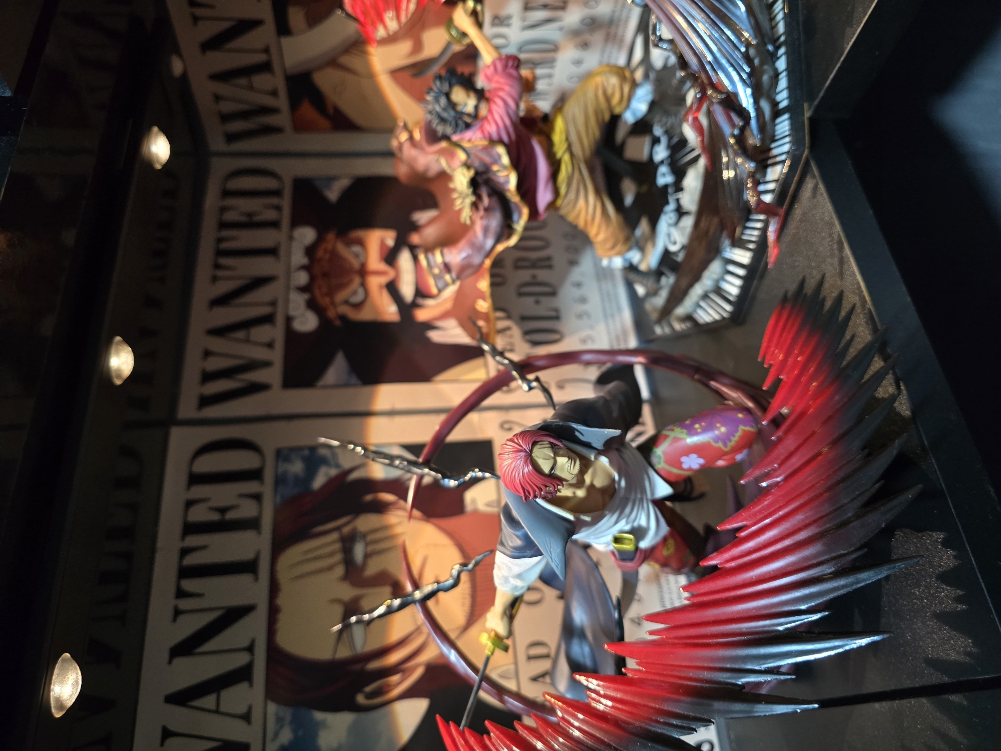 One Piece figures up close in Bogor