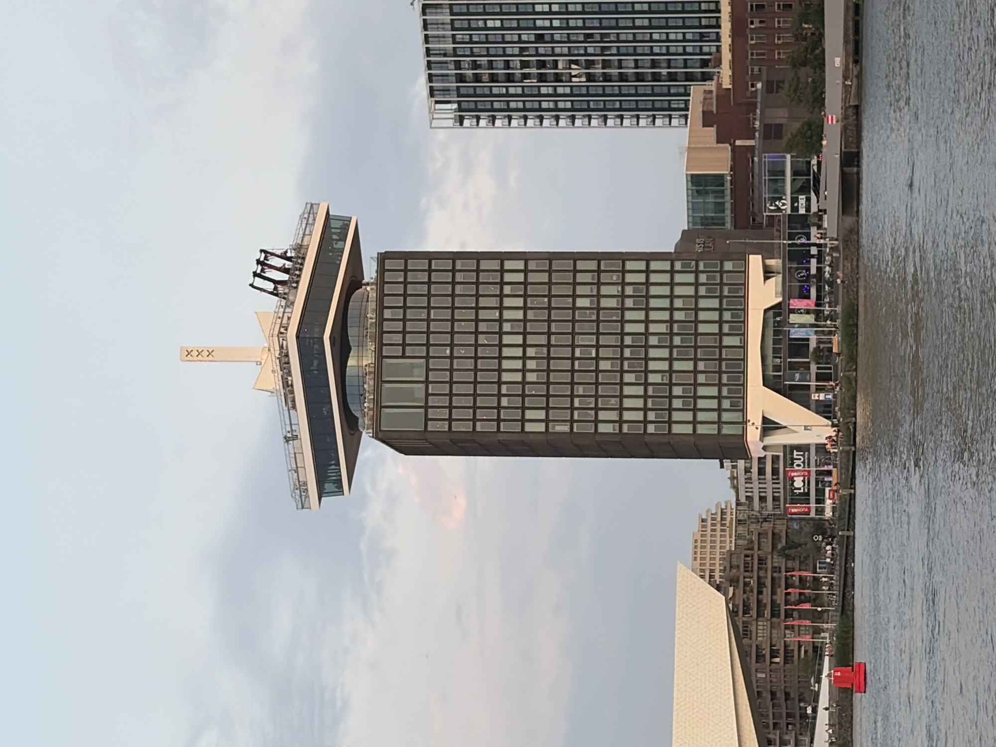 A'DAM Toren and its rooftop lookout, Amsterdam waterfront