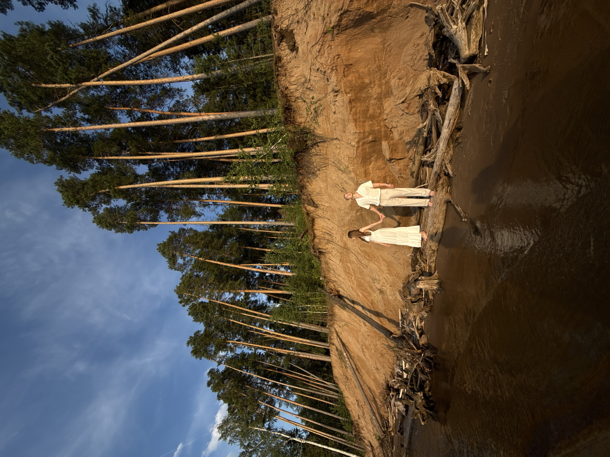 Lazy afternoon in Chaikovsky: riverbanks, cats, and industry