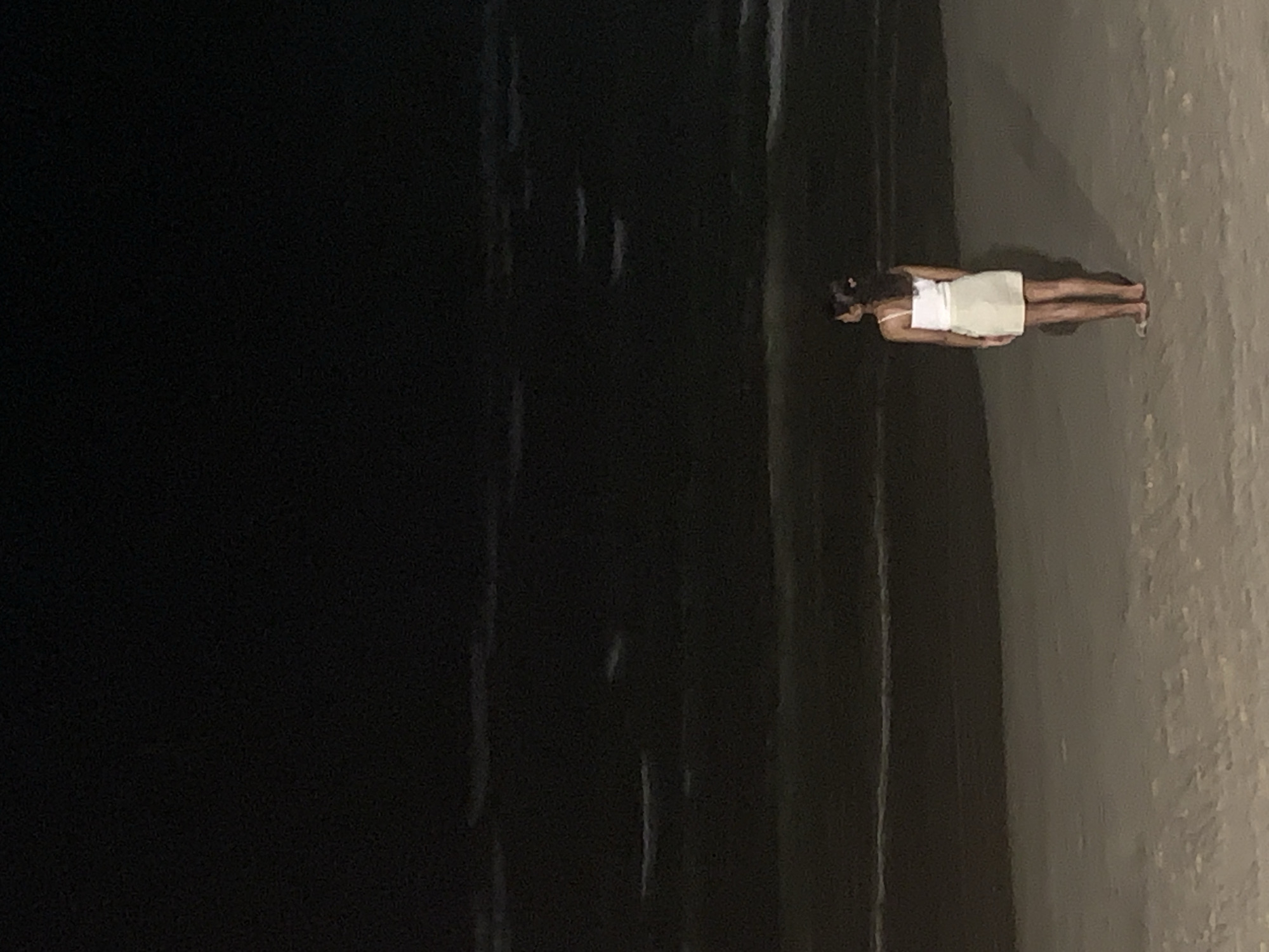 Quiet moments captured in Ahangama: beachside evening, resting dog