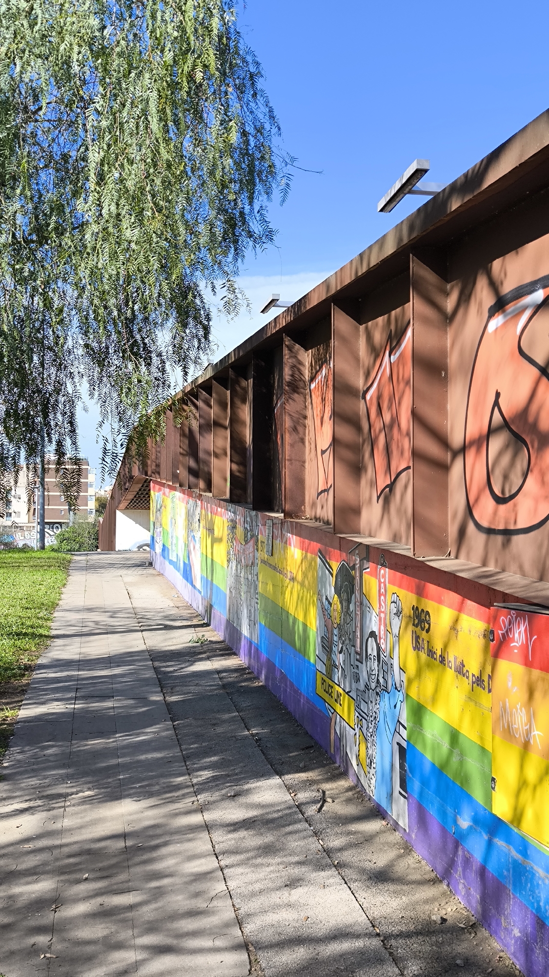 Morning activities captured across Ripollet, Spain parks and streets