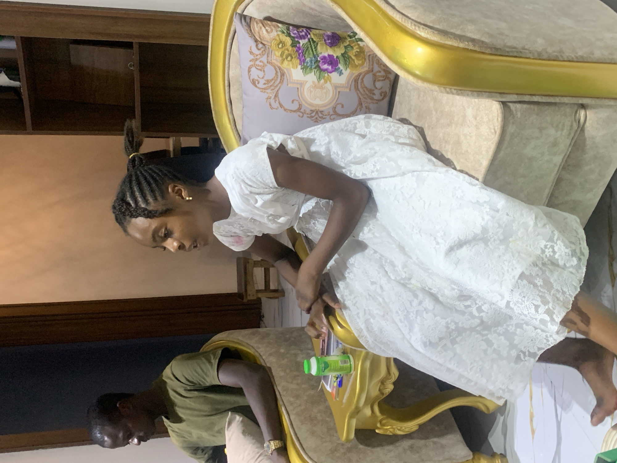 Children gather in Jos home during evening hours