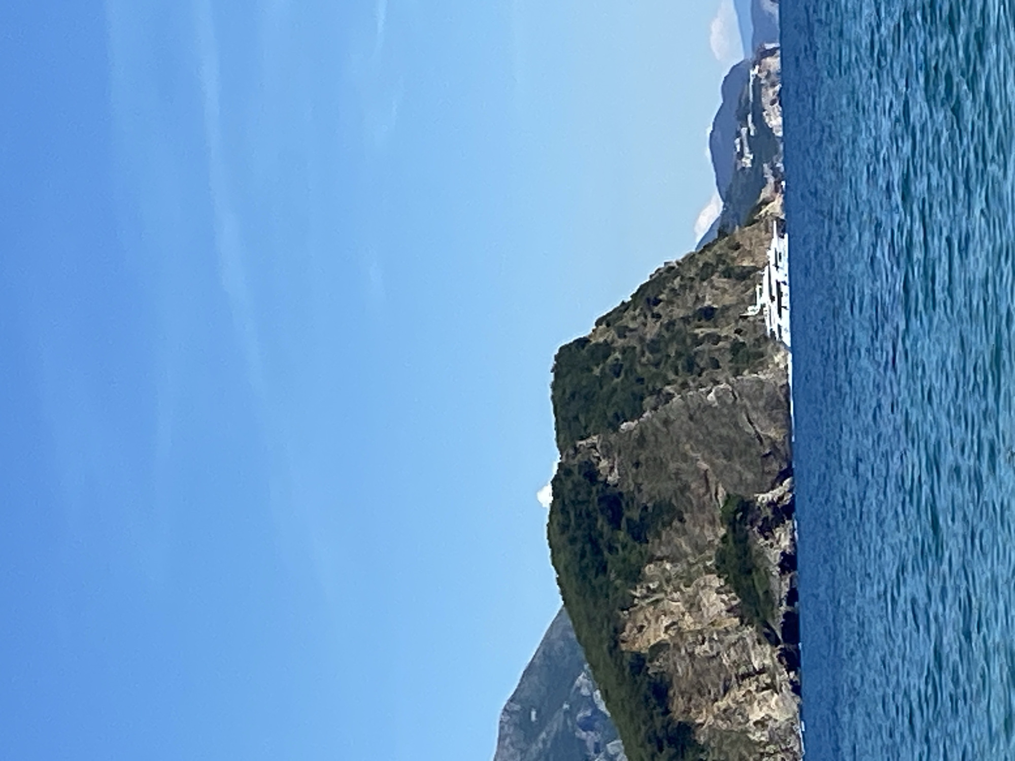 Coastal landscape photographed near Budva, Montenegro