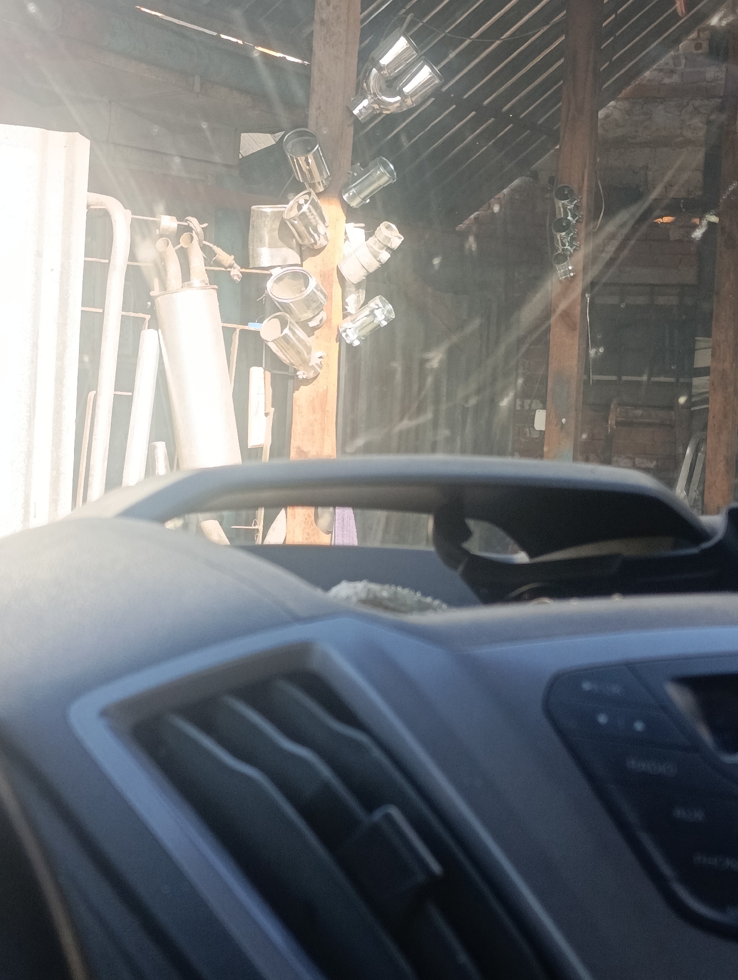 Auto parts stored under cover in Burgas, Bulgaria