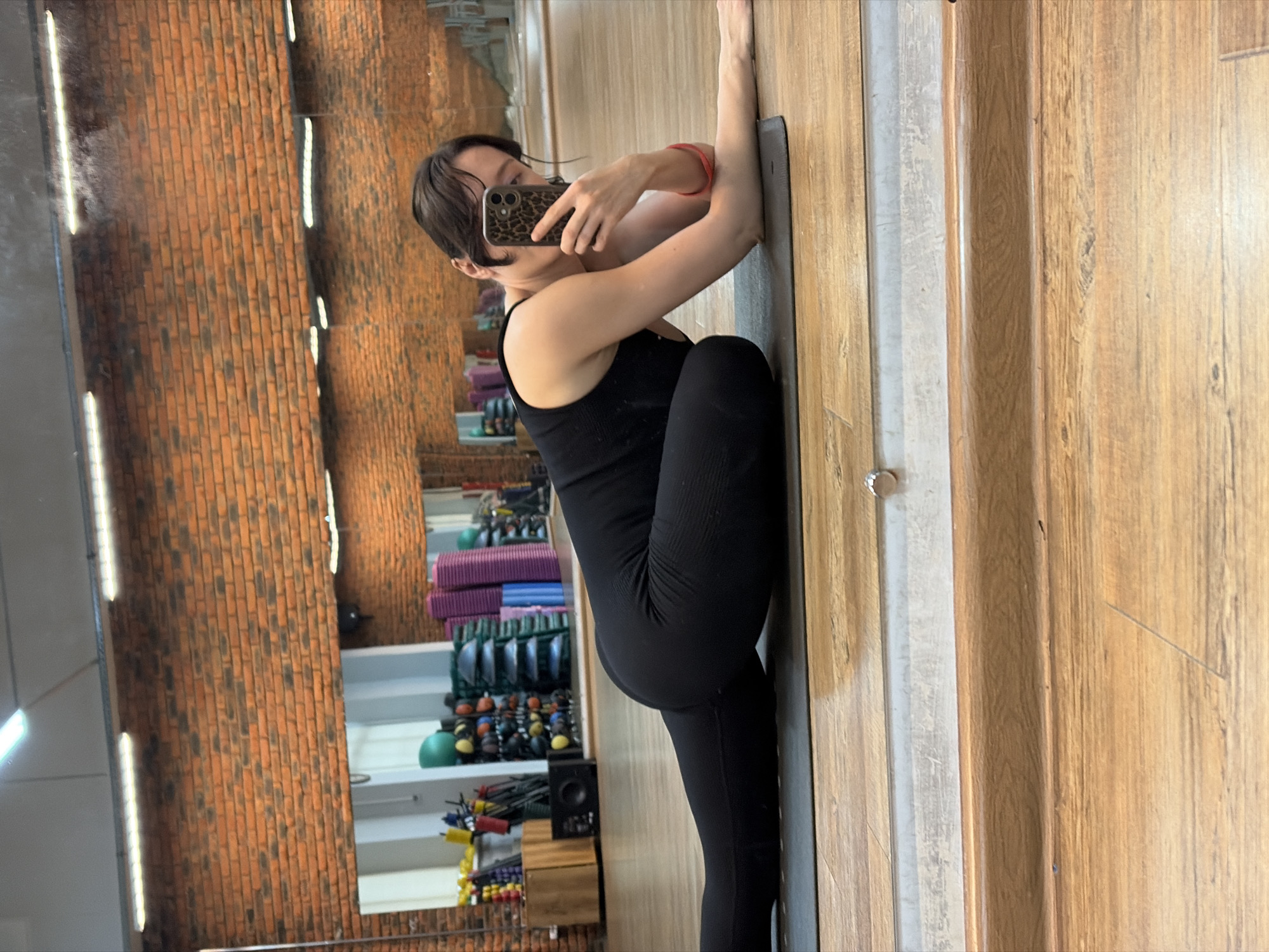 Gym workout and yoga session in Chaikovsky, Russia