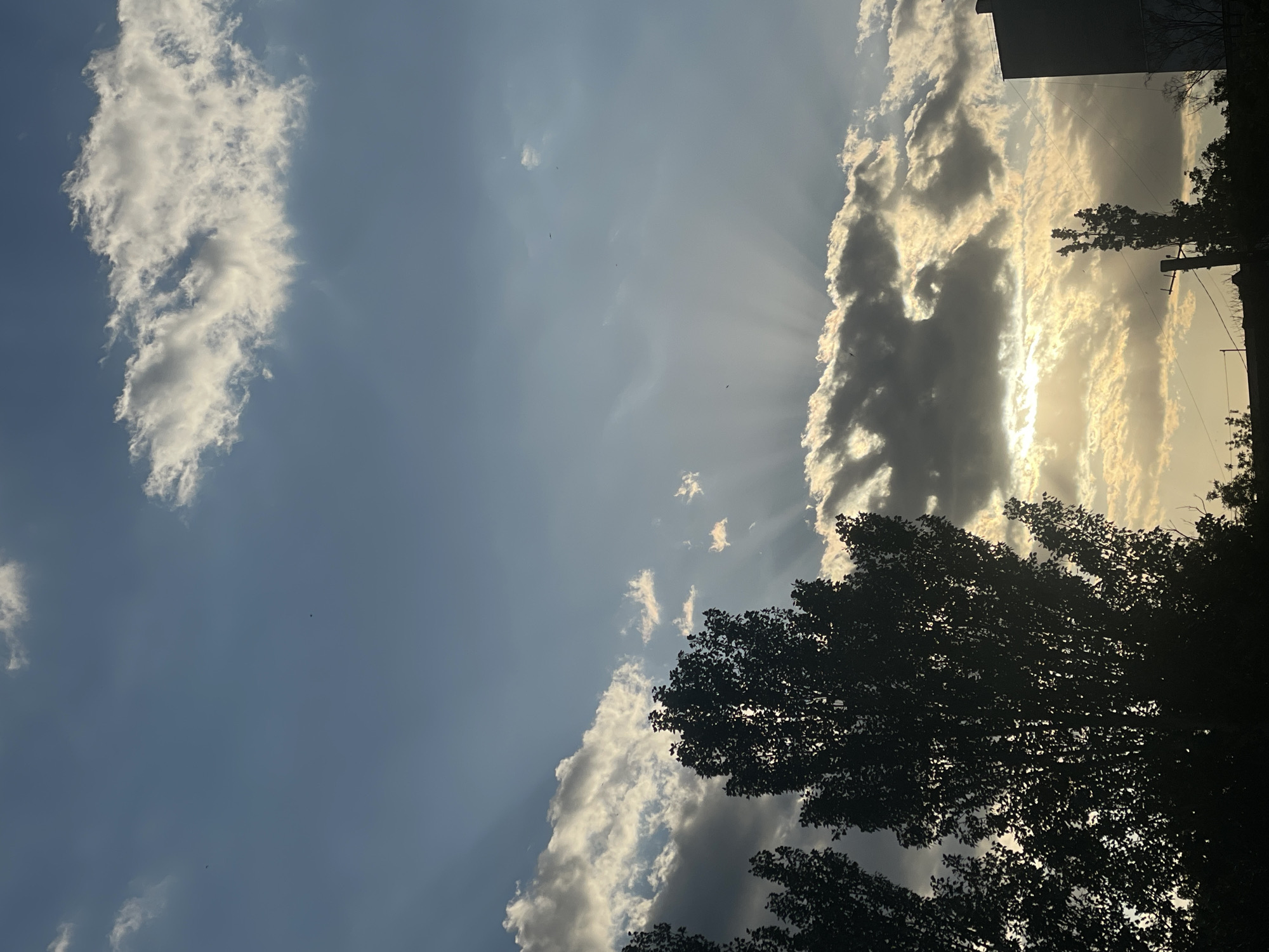 Sky observations and ground conditions documented across 4 minutes