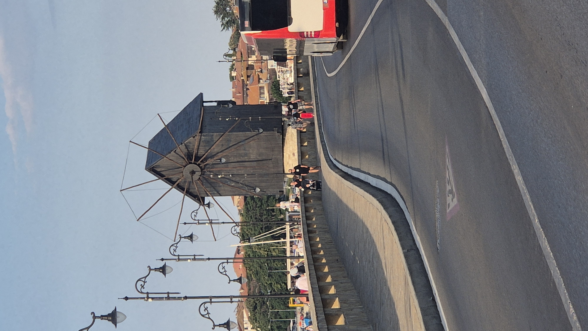 Evening stroll along Nesebar's waterfront promenade and marina