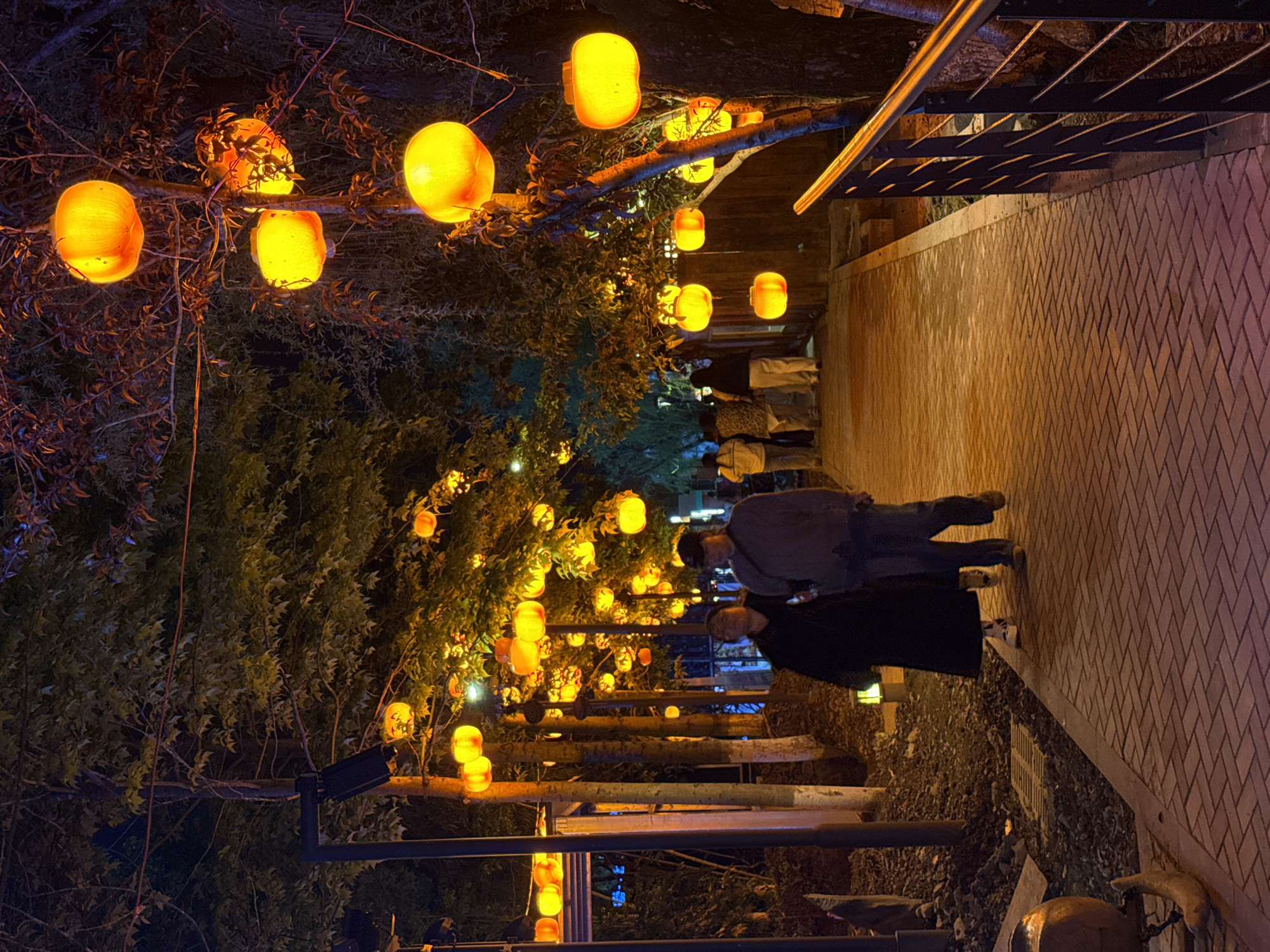 Nighttime lantern festival illuminates Wulingyuan scenic area in China
