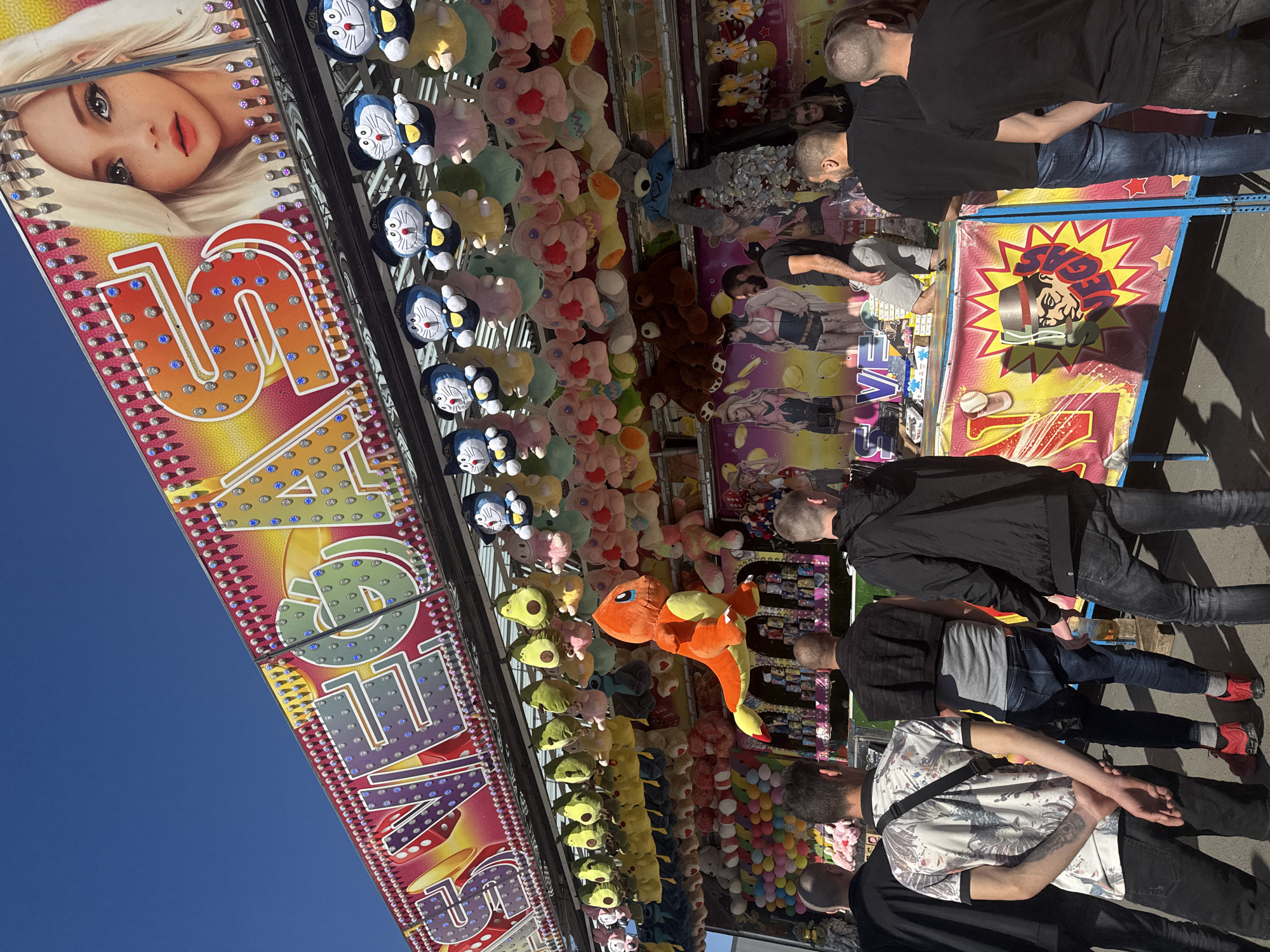 Fairground operates in Burgas with games, food, swing rides