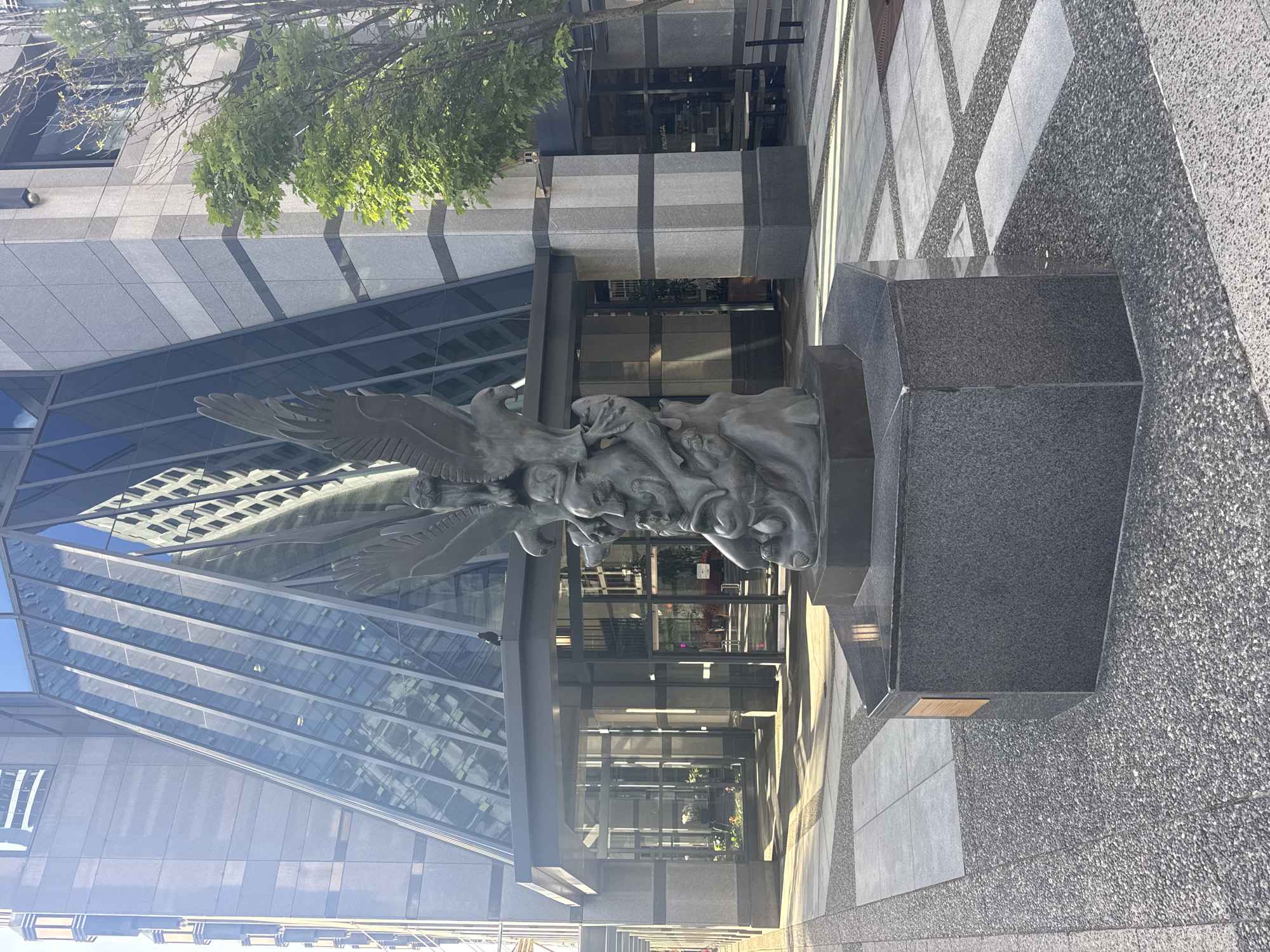 Early morning documentation of Vancouver public art and architecture