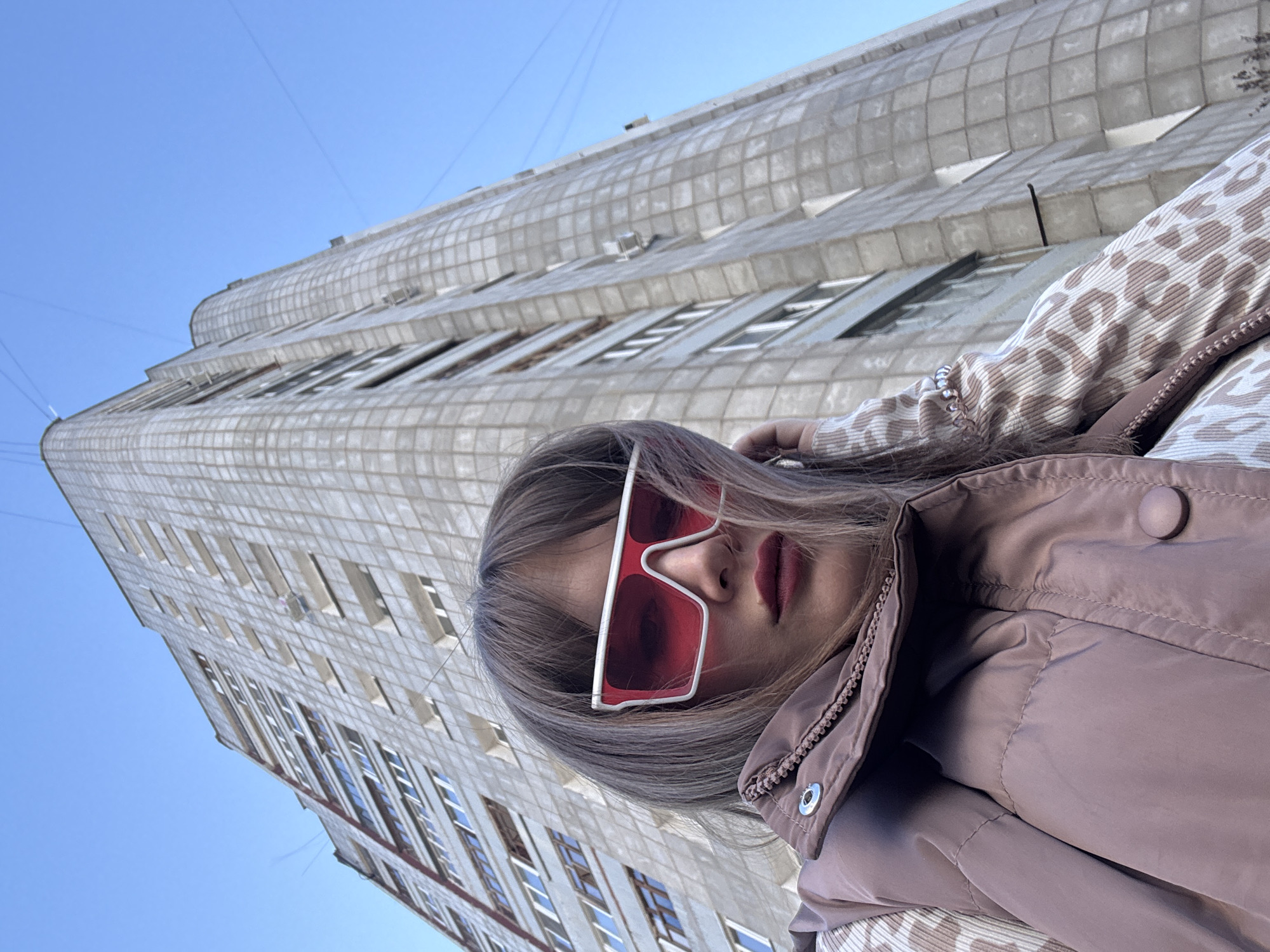 Morning photos captured near Orthodox churches in Chaikovsky, Russia