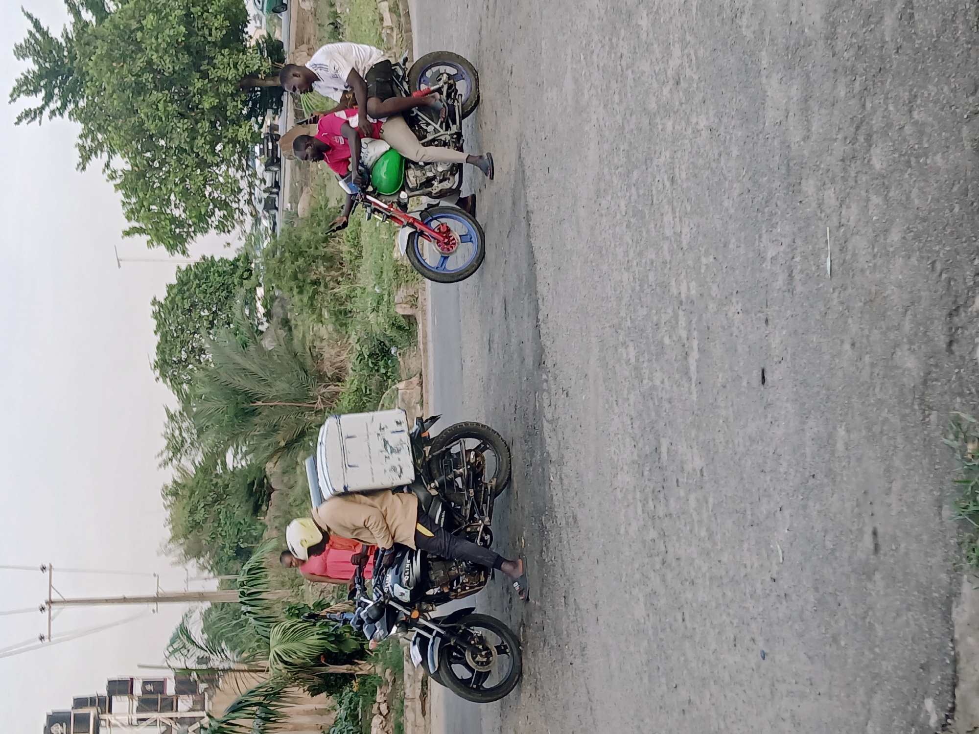 Traffic activity documented in Karum, Nigeria Sunday evening