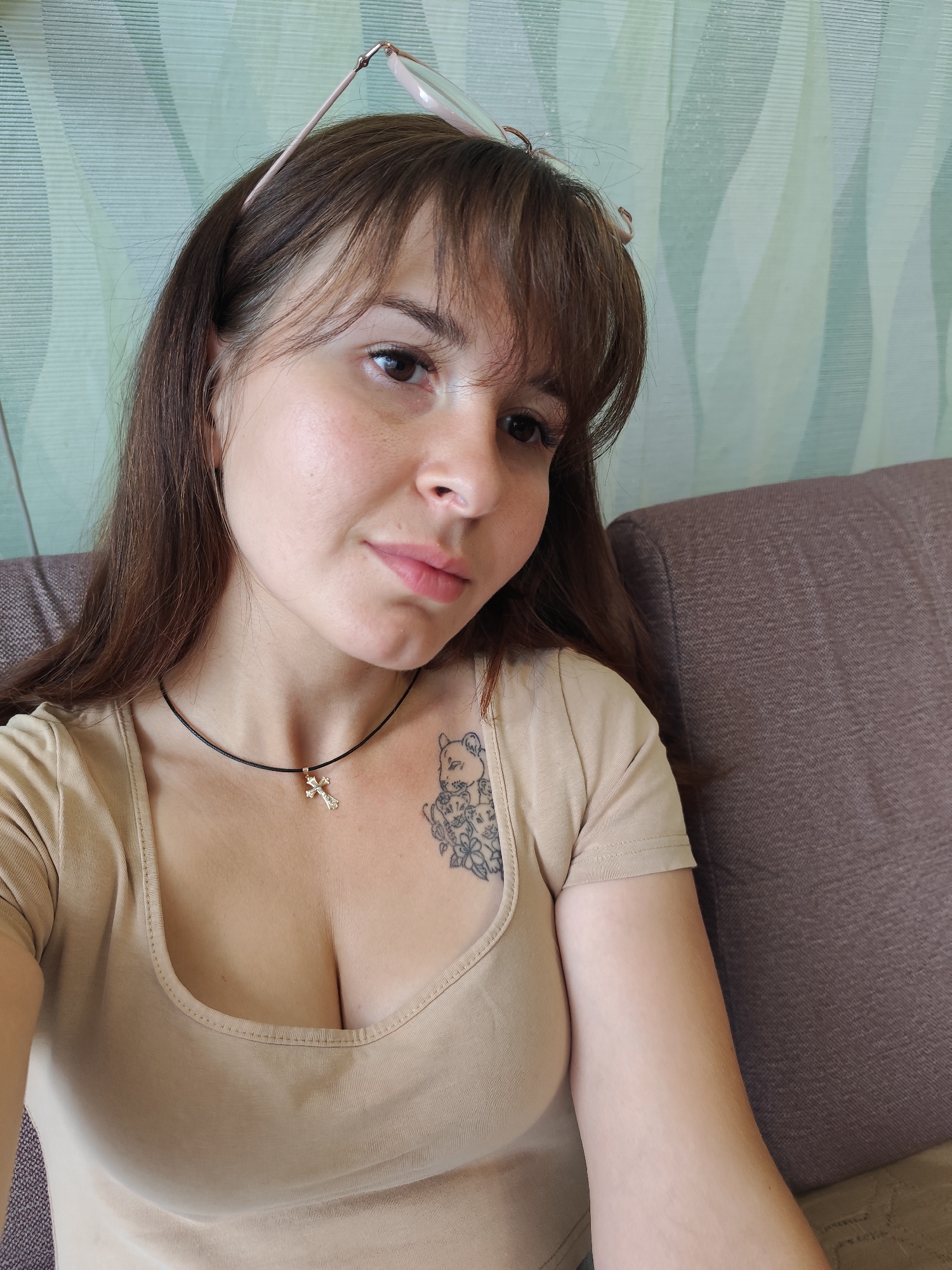 Quiet morning at home in Fokino, Russia