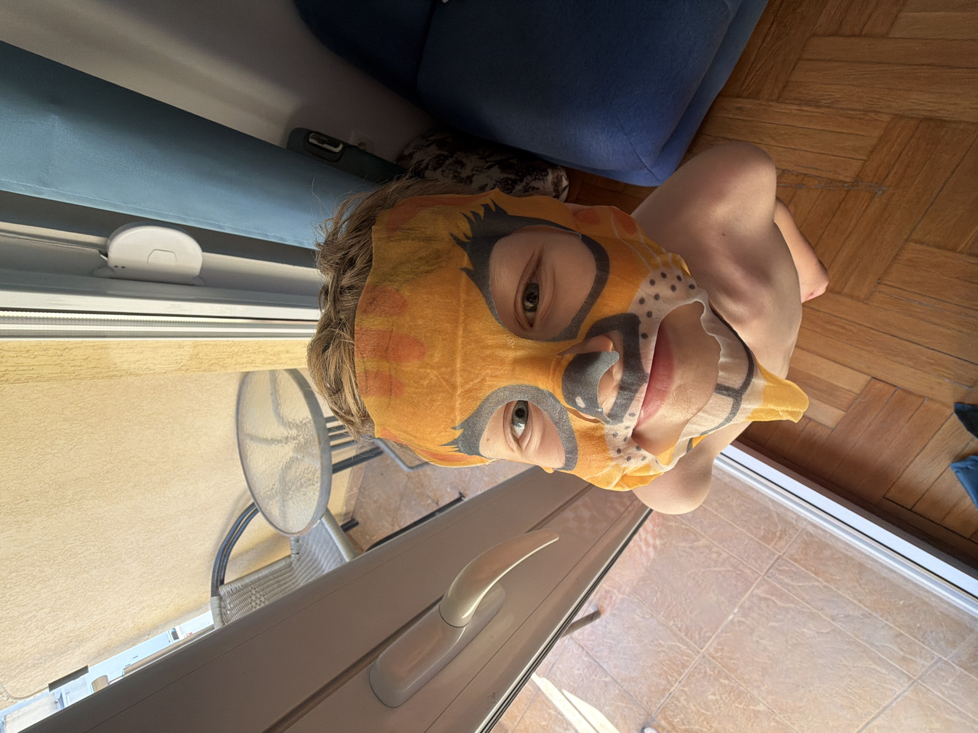Animal masks and iced espresso on a Budva afternoon
