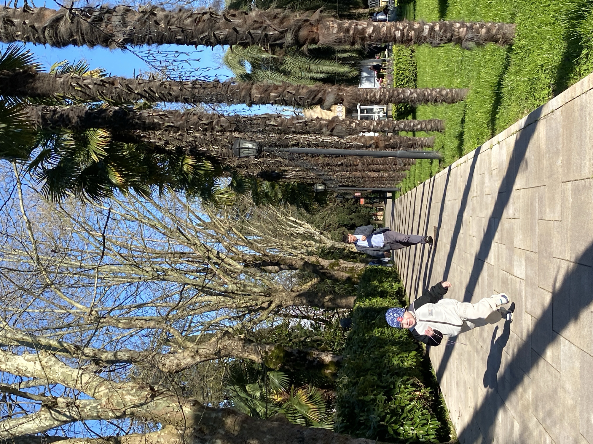 Family enjoys sunny afternoon at Sochi Park amusement park