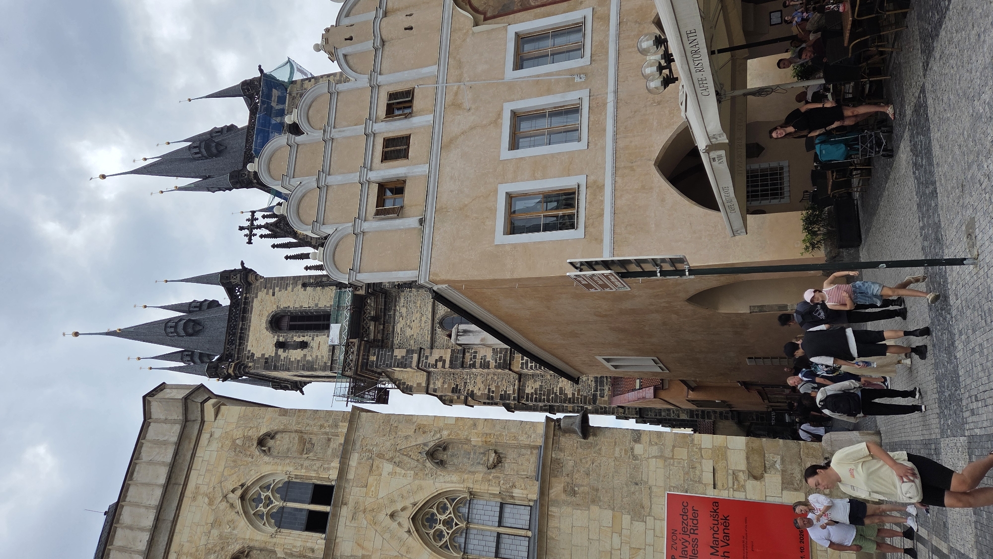 Afternoon stroll through Prague's Old Town Square and surrounding streets
