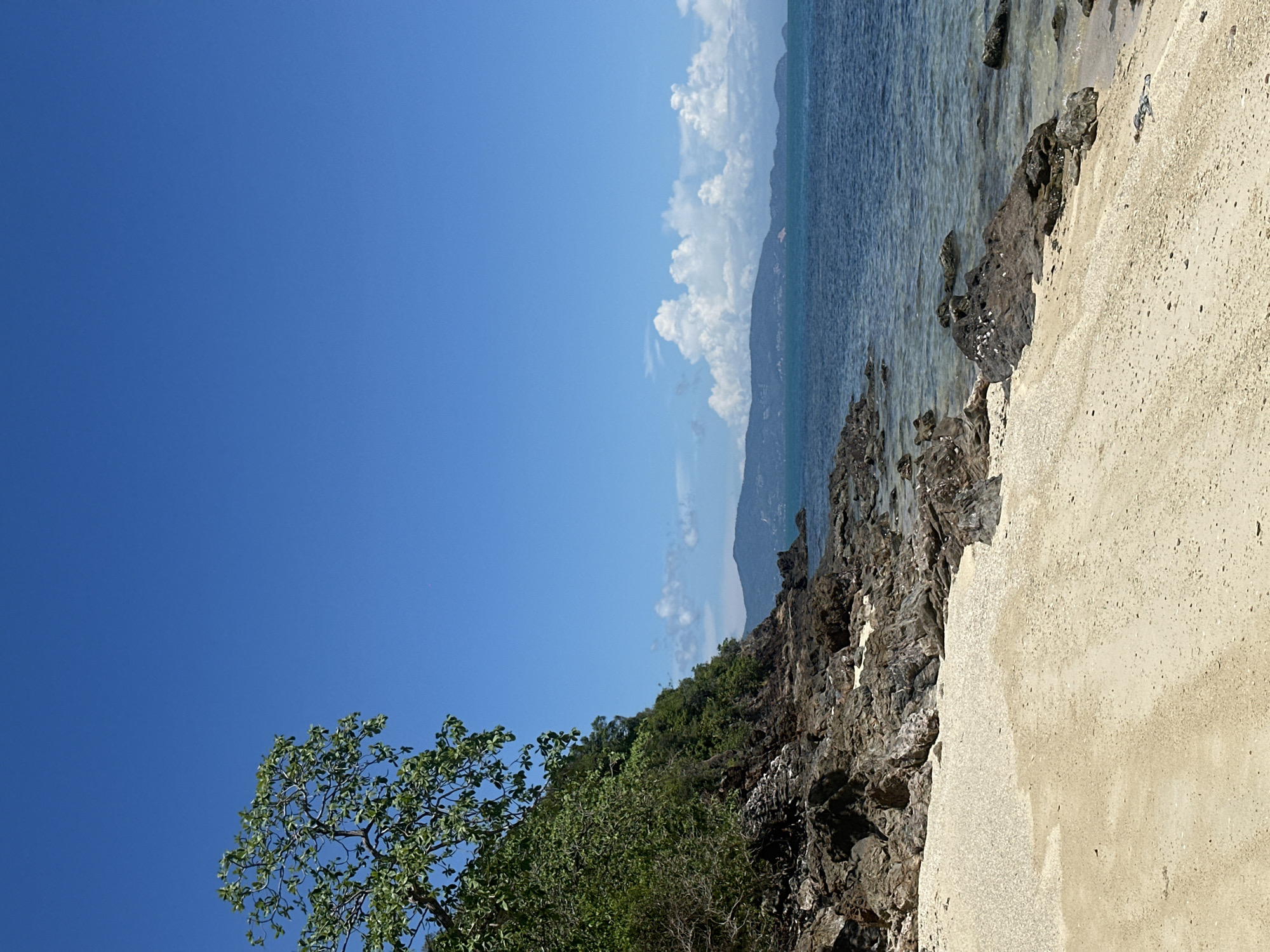 Volunteers collect plastic waste during Koh Phangan beach cleanup