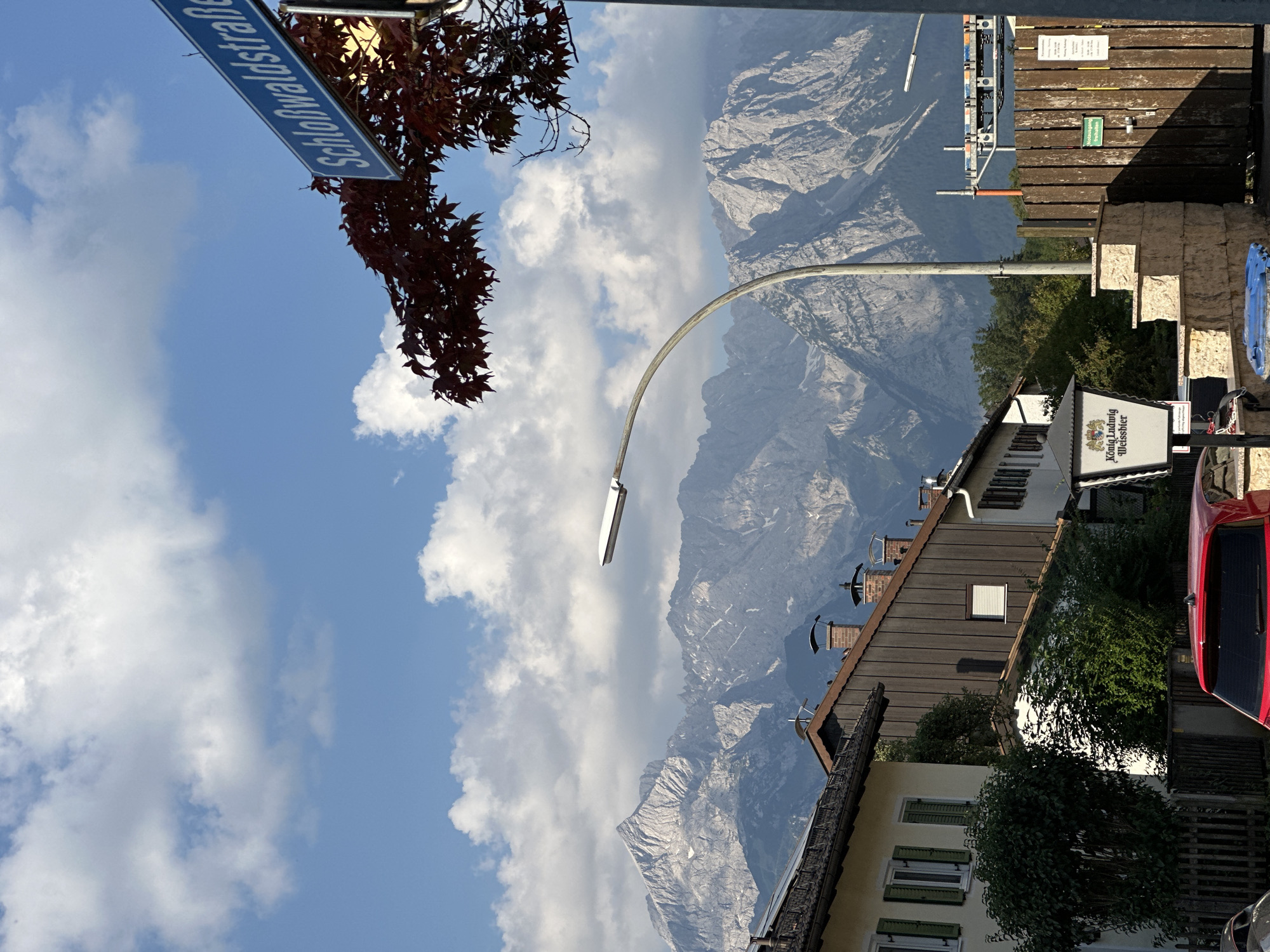 Summer morning in Garmisch-Partenkirchen, Alps views and fresh espresso