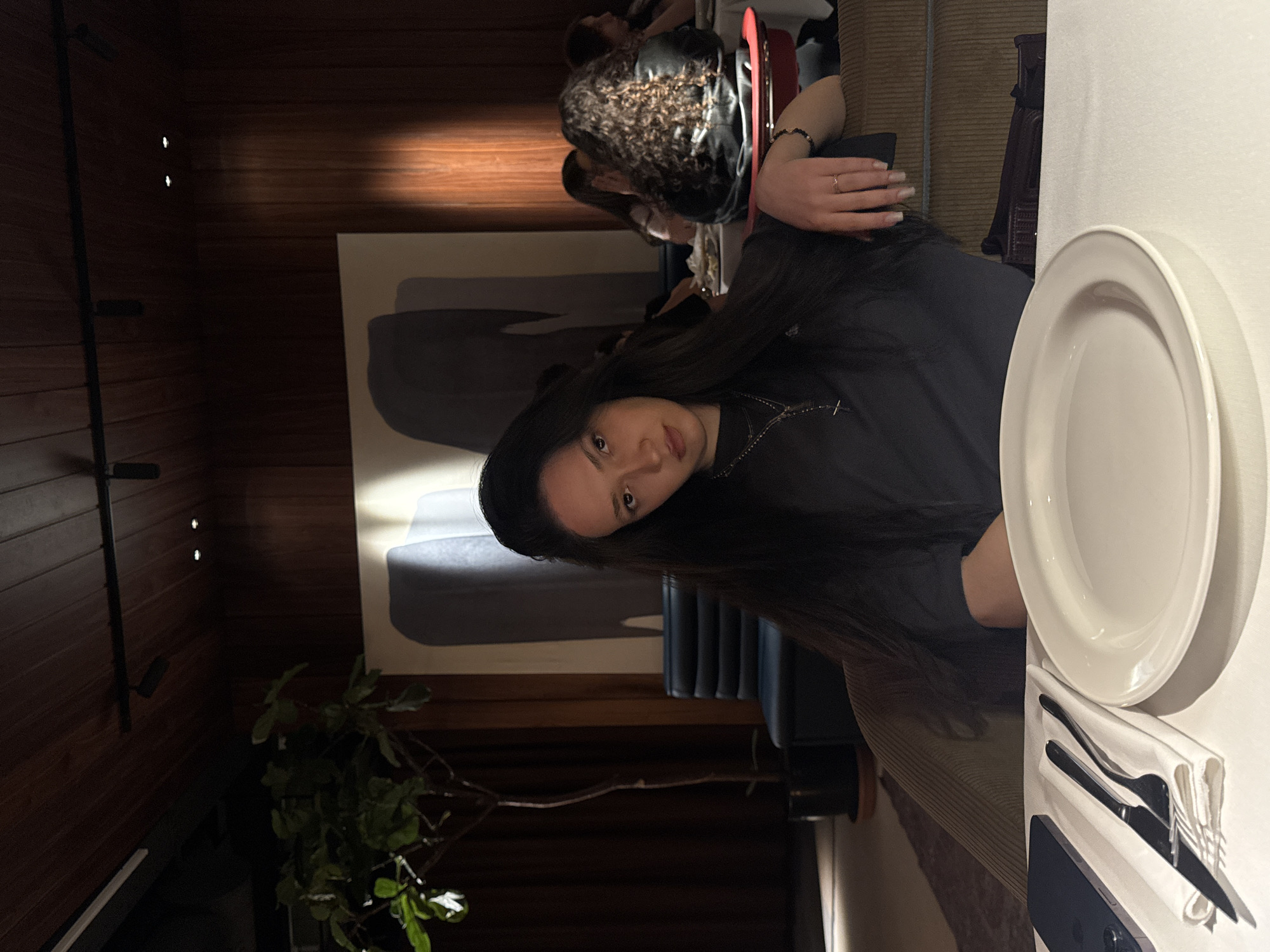 Couple dines at upscale Yerevan restaurant