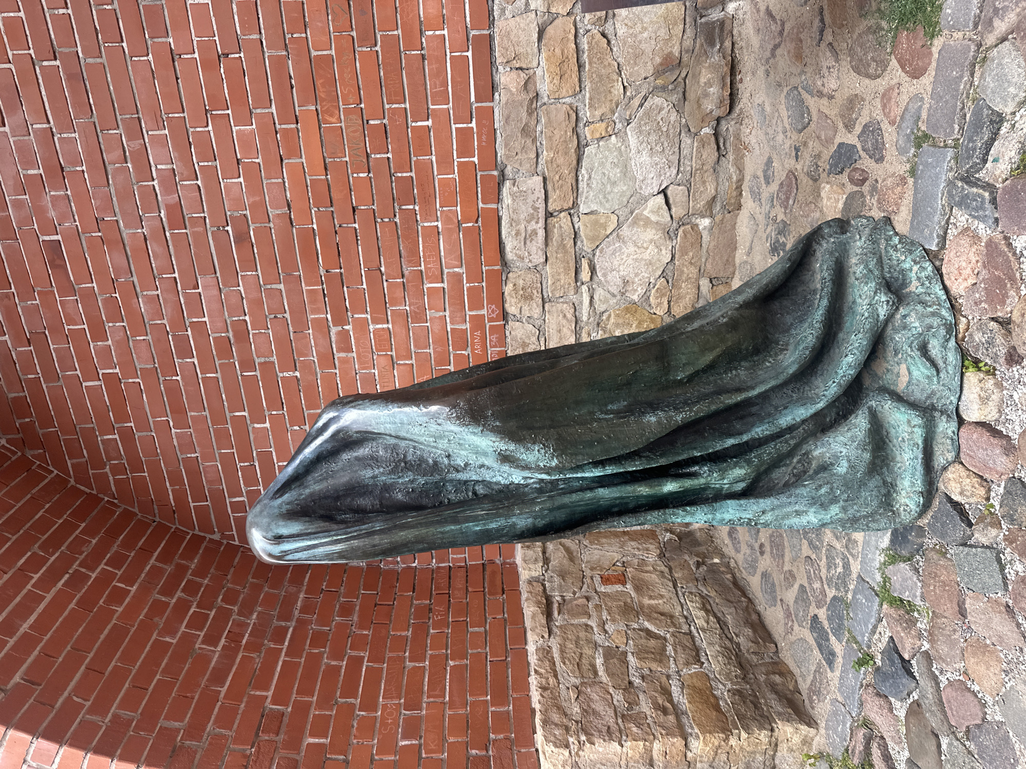 Textures and details from Riga's old city streets