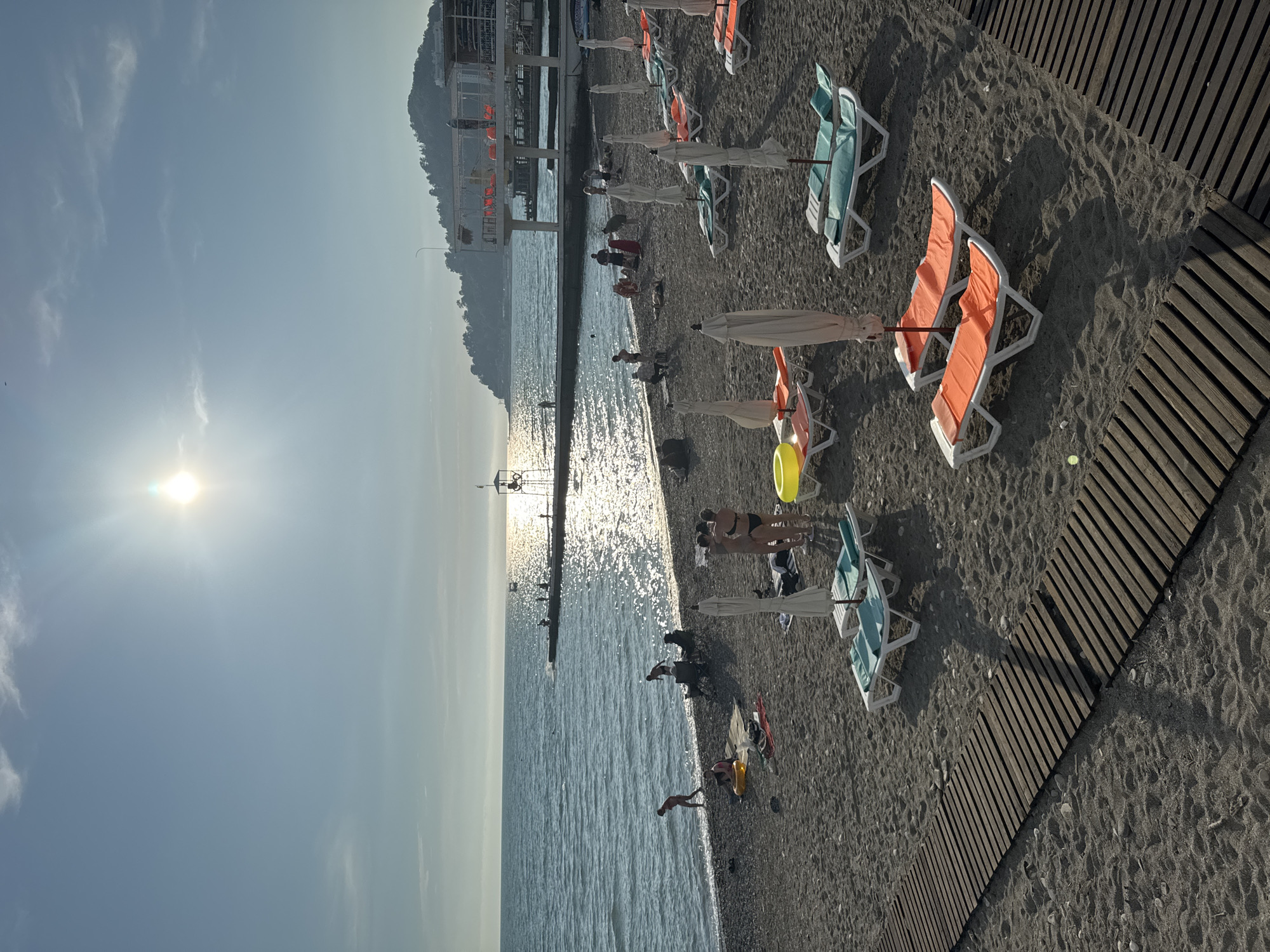 Summer leisure activities documented across Sochi beaches and recreation areas